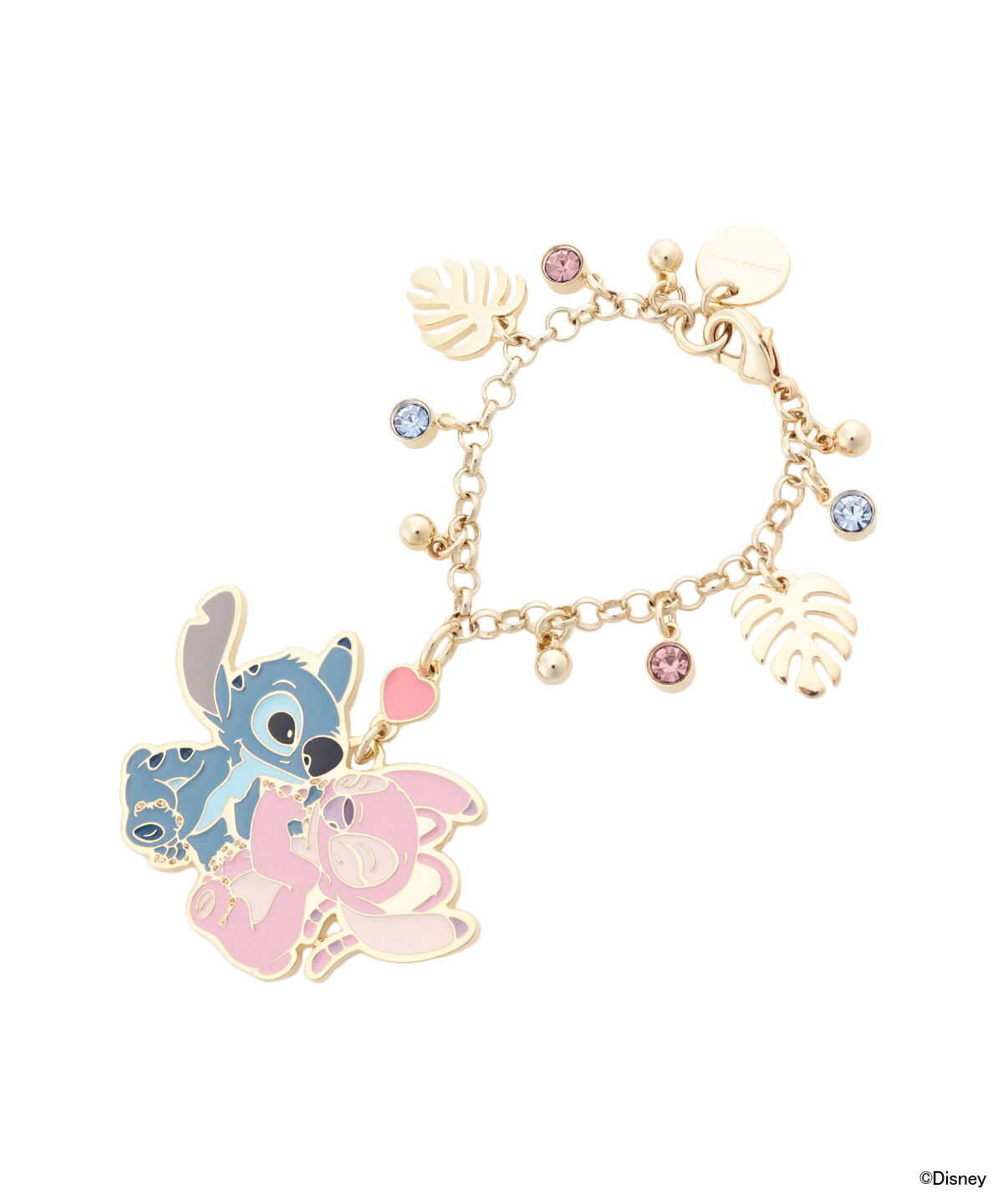 Samantha Thavasa「「スティッチ」&「エンジェル」コレクション バッグチャーム」|チャーム・キーホルダー|ゴールド