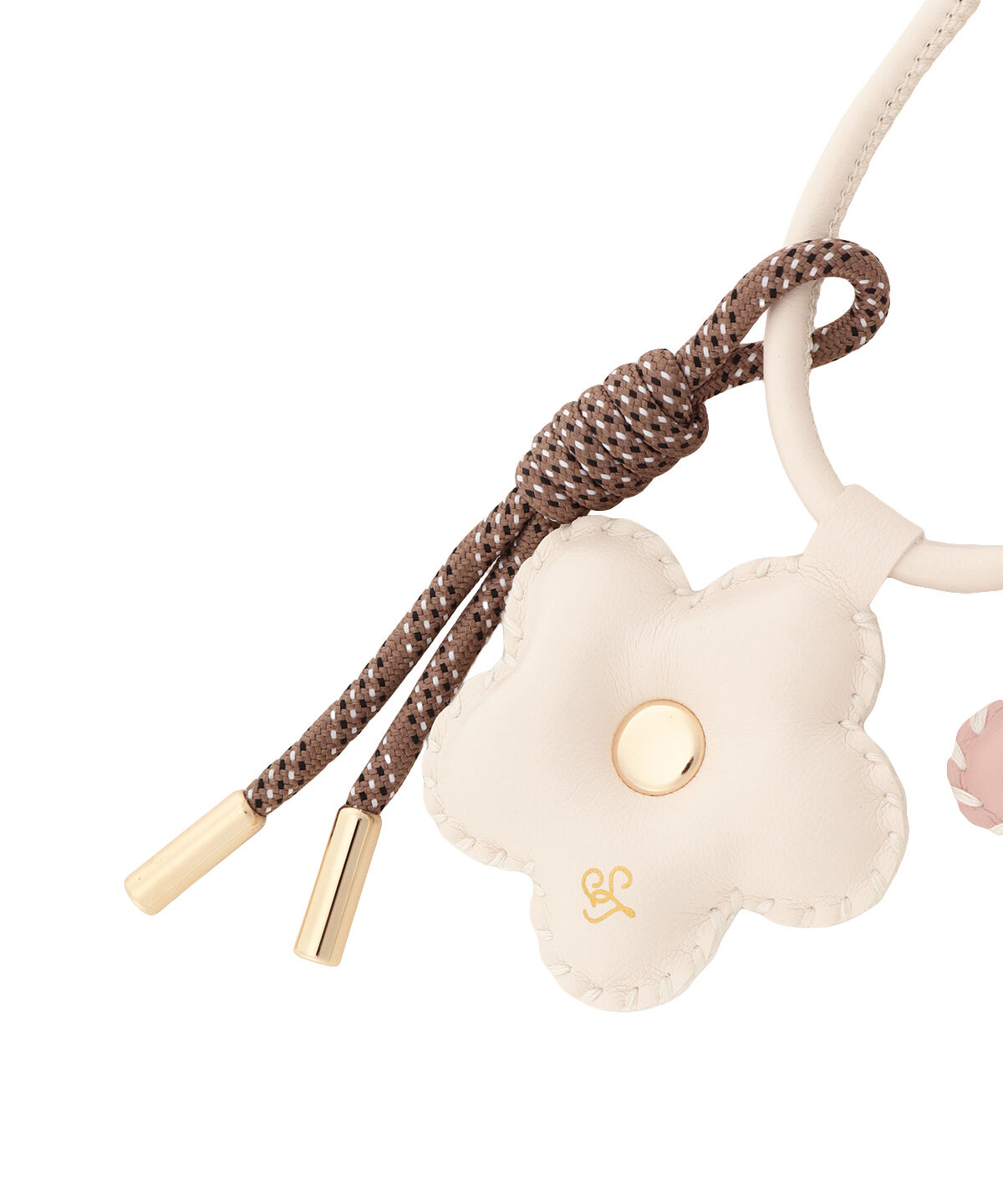 Samantha Thavasa「カジュアルフラワーモチーフ バッグチャーム」|チャーム・キーホルダー|