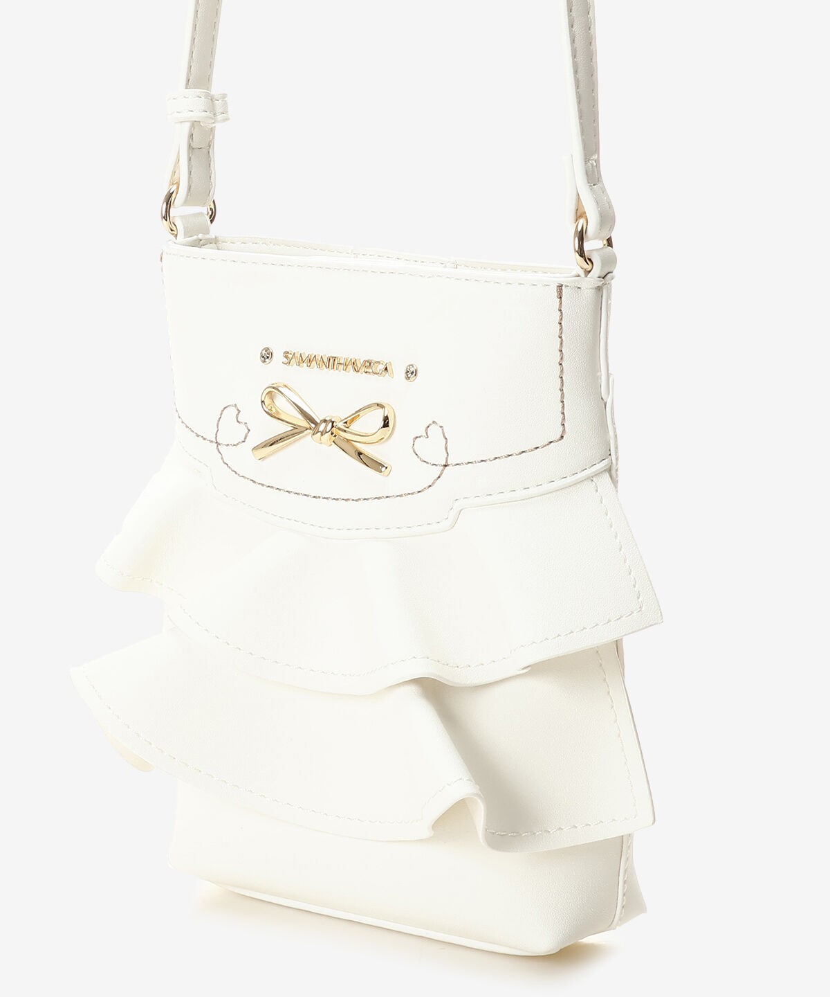 Samantha Vega「フリルリボンショルダーバッグ」|ショルダー・メッセンジャー|