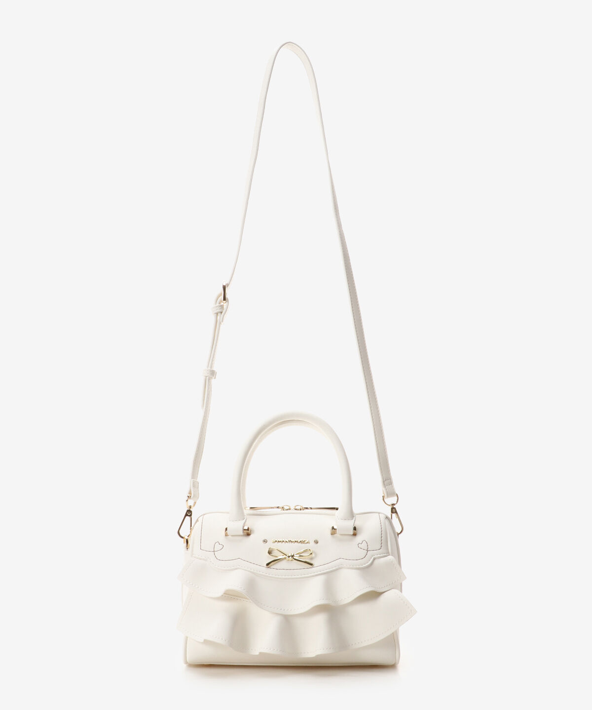 Samantha Vega「フリルリボンハンドバッグ」|ハンドバッグ|