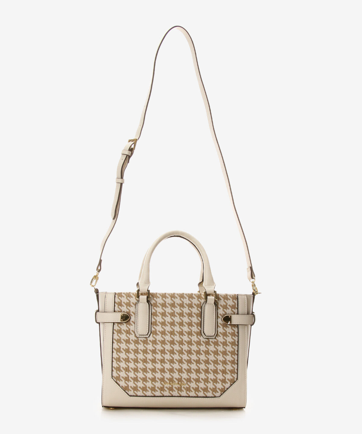 Samantha Vega「千鳥格子ベルト金具ハンドバッグ」|ハンドバッグ|