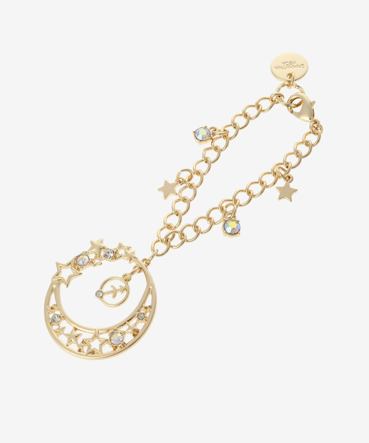 Samantha Vega「星座バッグチャーム（いて座）」|チャーム・キーホルダー|ゴールド