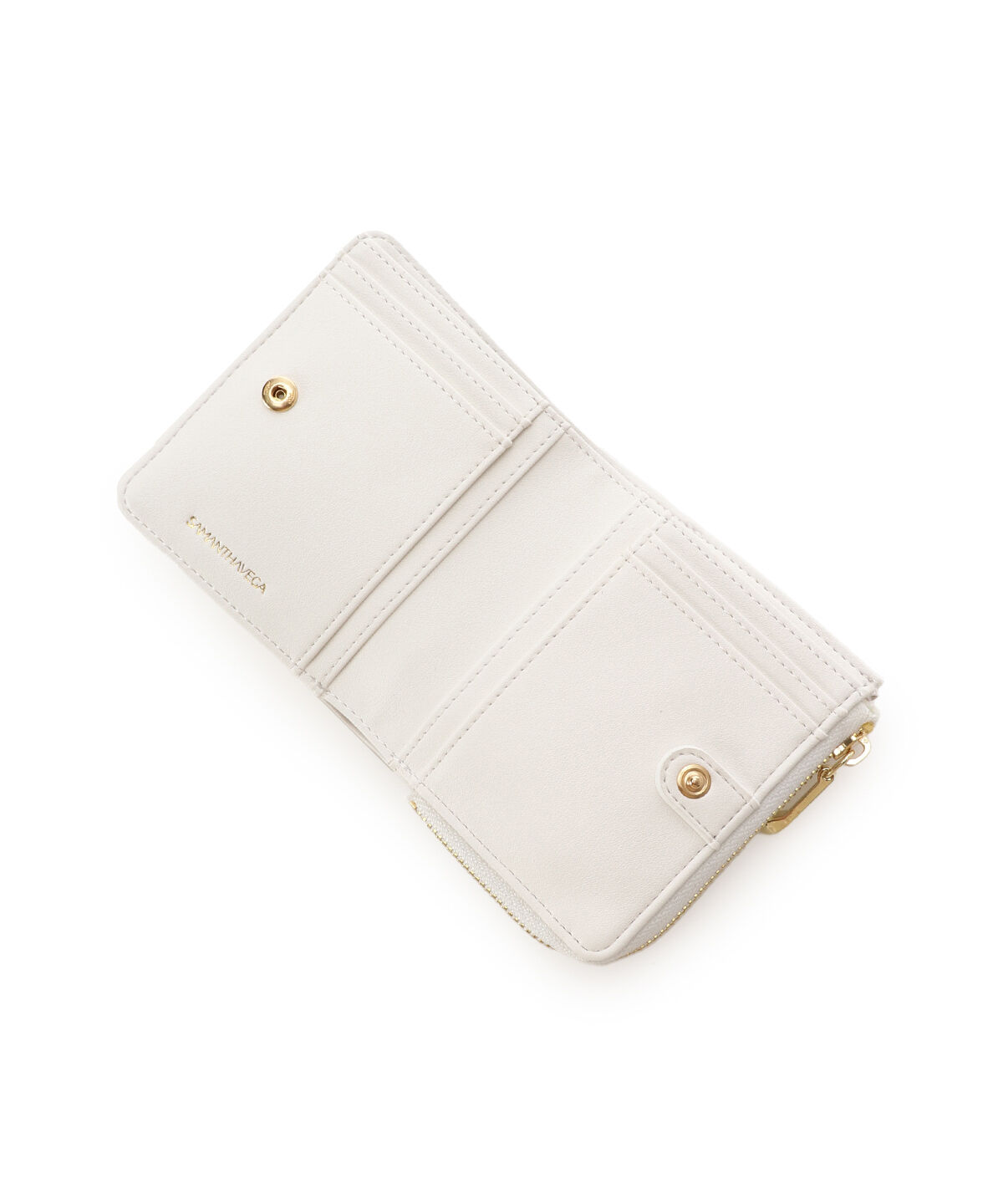 Samantha Vega「ツイードリボン折財布」|財布|