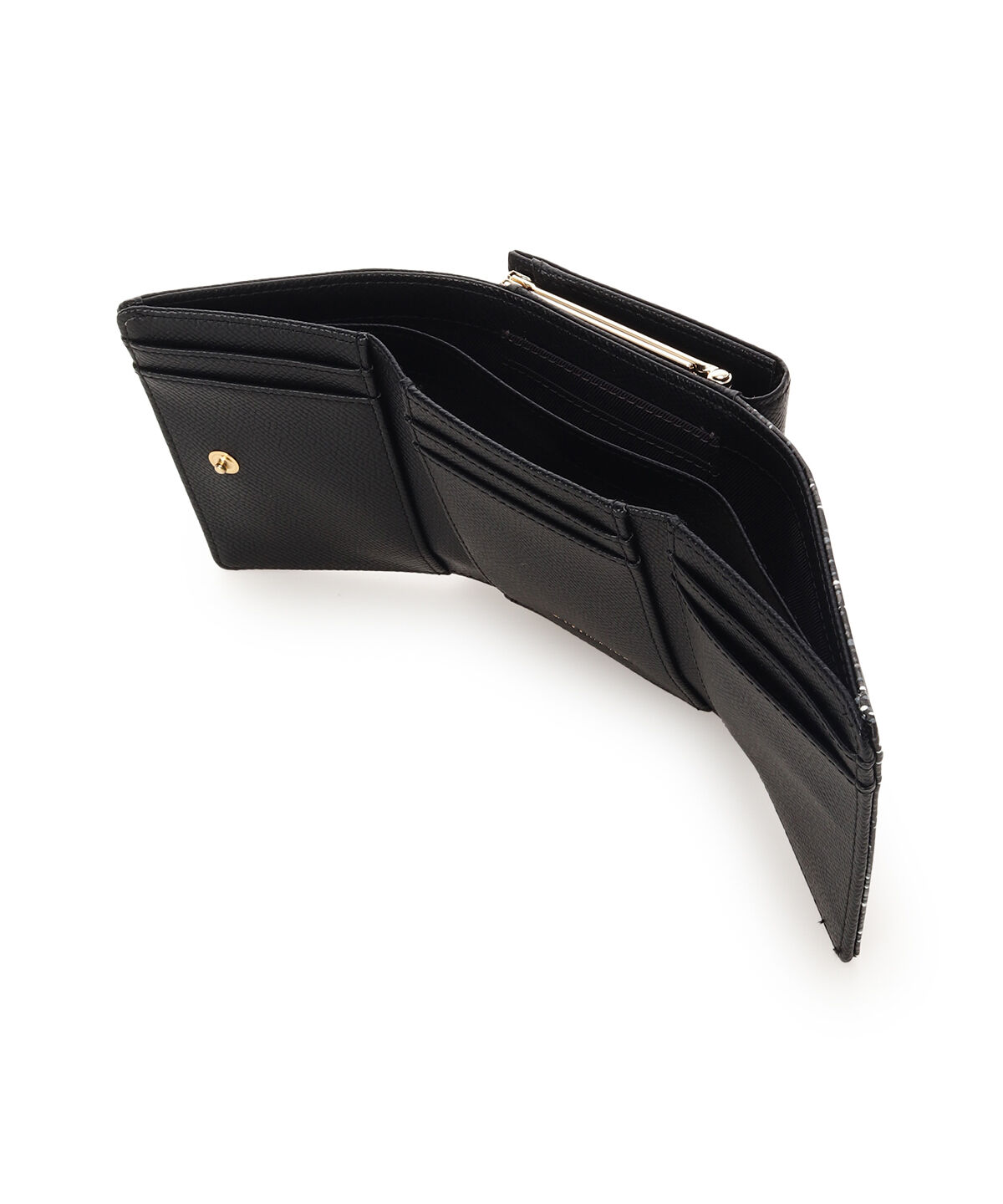 Samantha Vega「ツイードプリントジュエルリボン折財布」|財布|