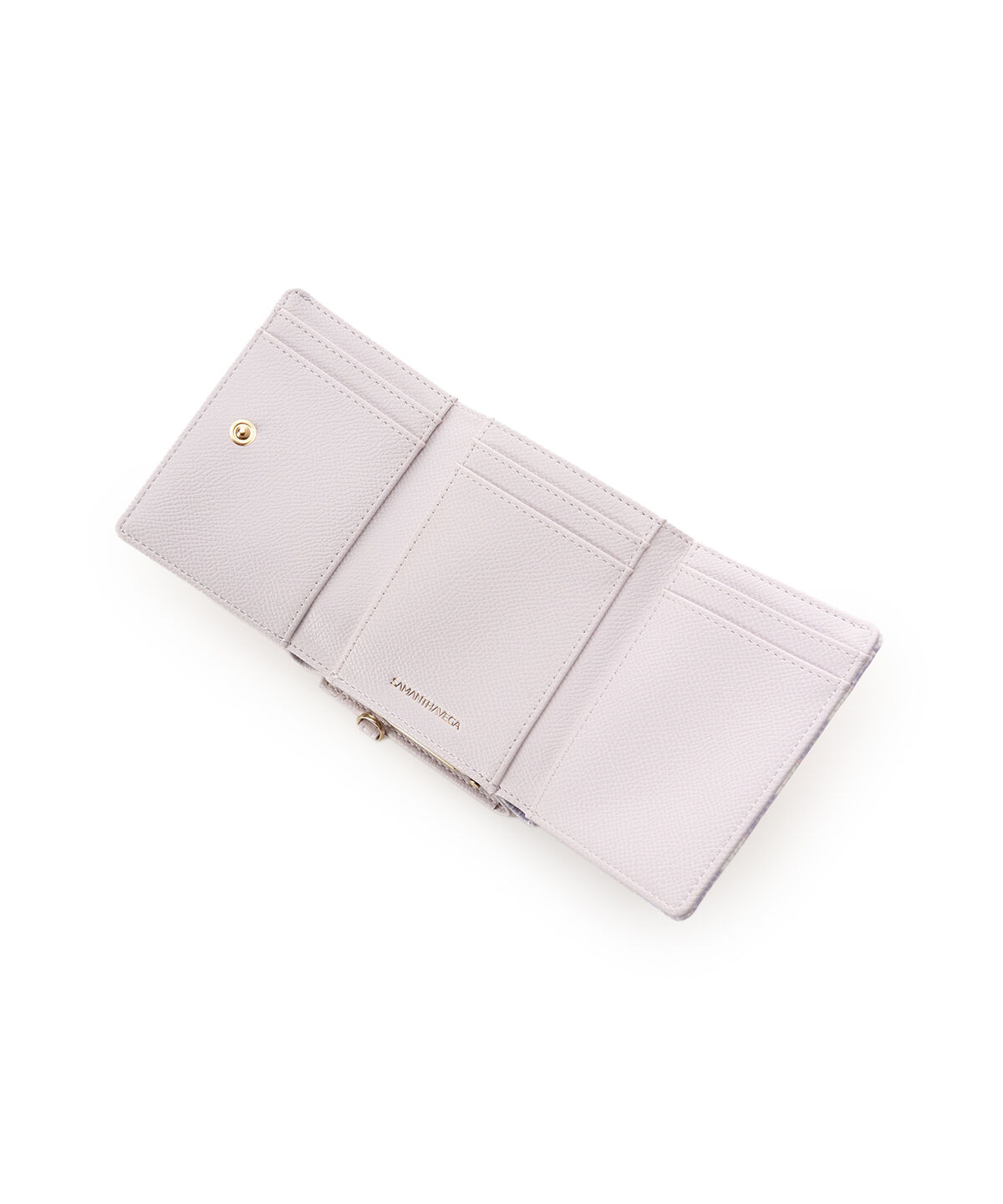 Samantha Vega「ツイードプリントジュエルリボン折財布」|財布|