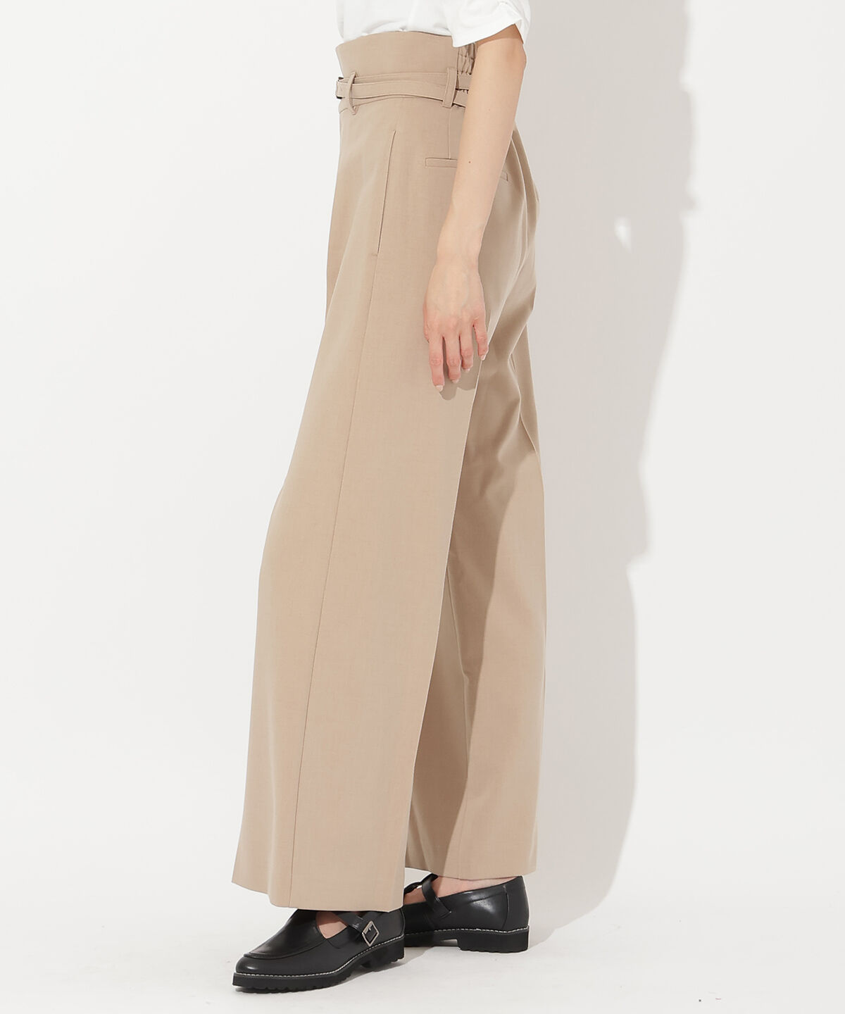 アンドクチュール「ツィルベルト付ワイドパンツ」|その他|