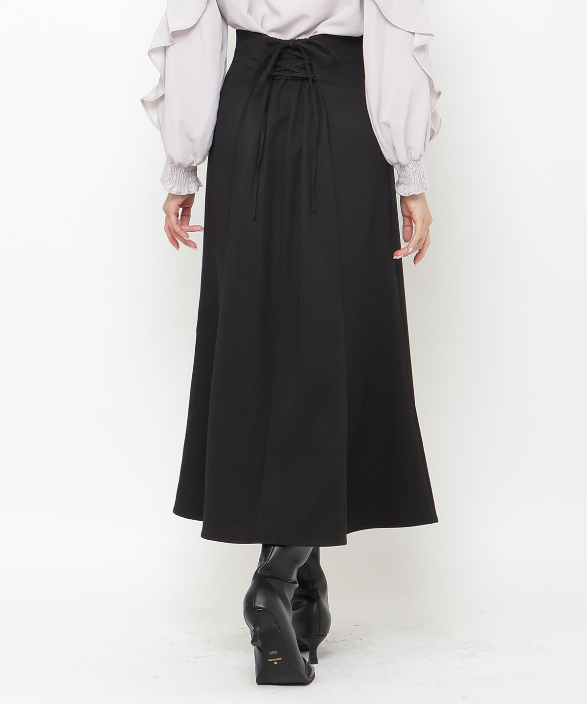 アンドクチュール「フロントジップマーメイドスカート」|スカート|