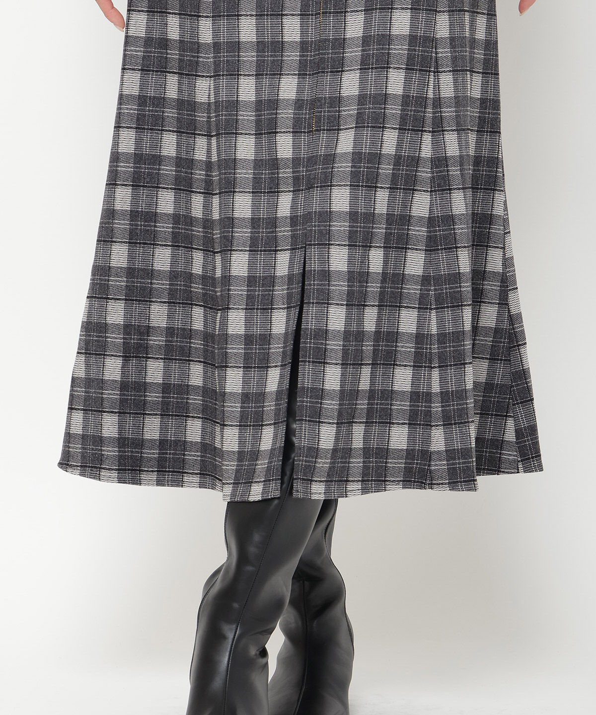 アンドクチュール「フロントジップマーメイドスカート」|スカート|