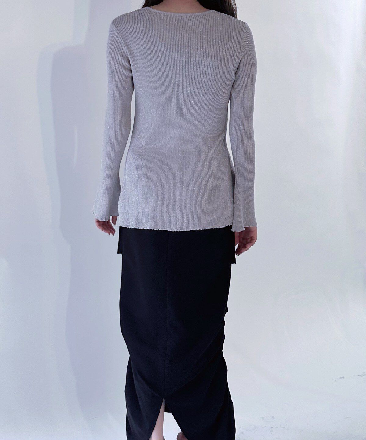 REDYAZEL「ミリタリーポケットデザインドロストマキシスカート」|タイト|