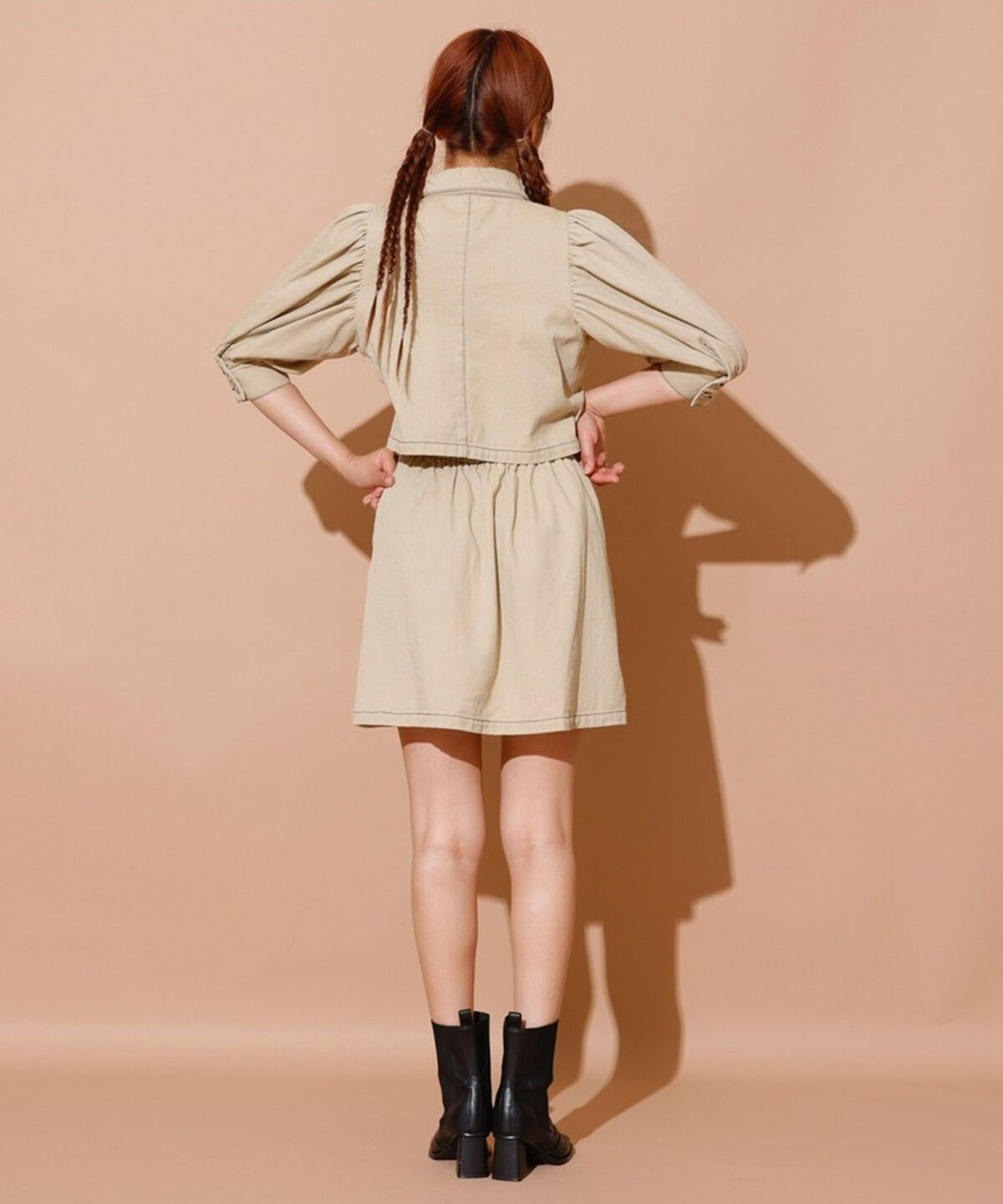 REDYAZEL「ボリュームスリーブワンピース」|ワンピース|