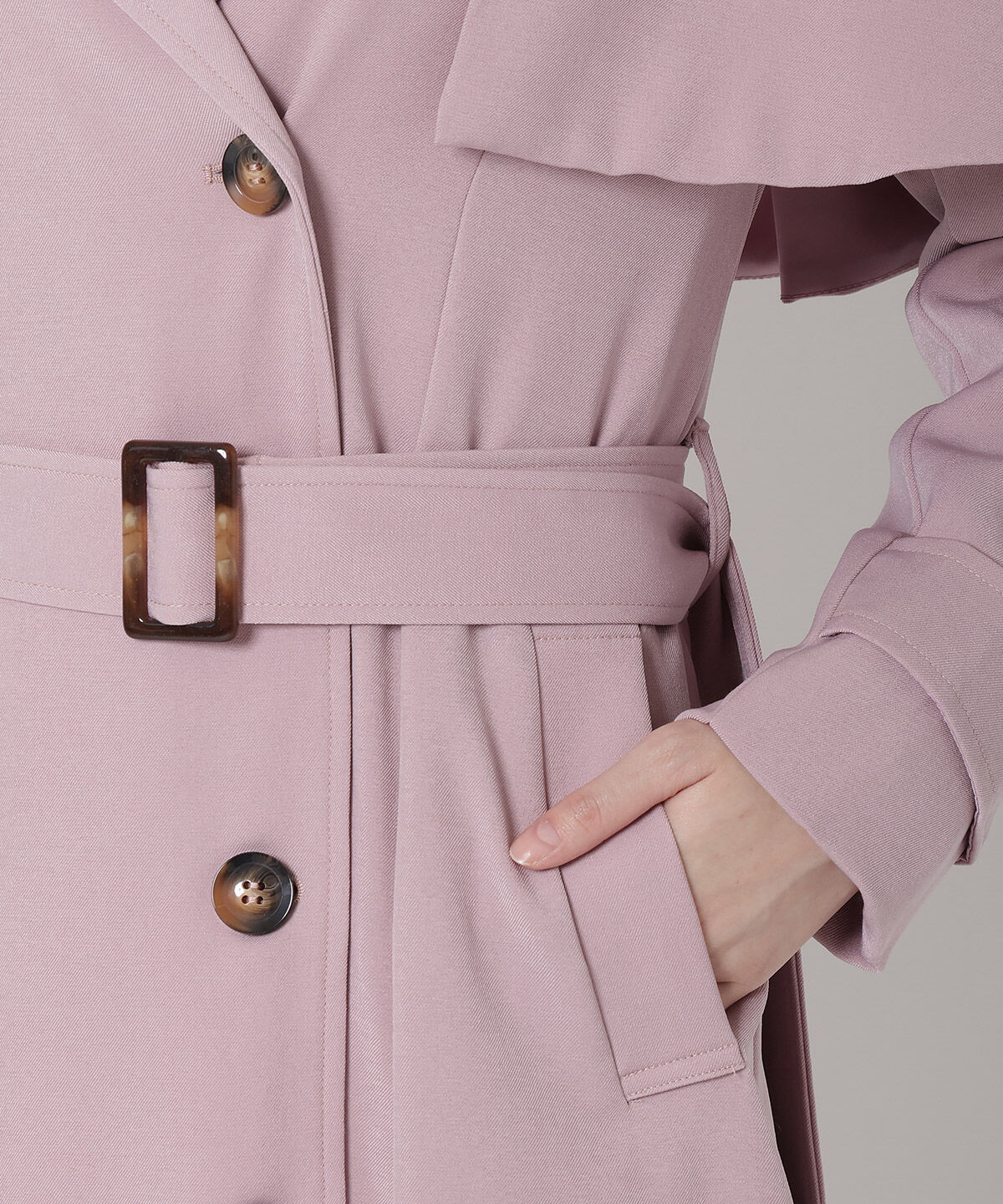 REDYAZEL「ケープトレンチコート」|トレンチコート|