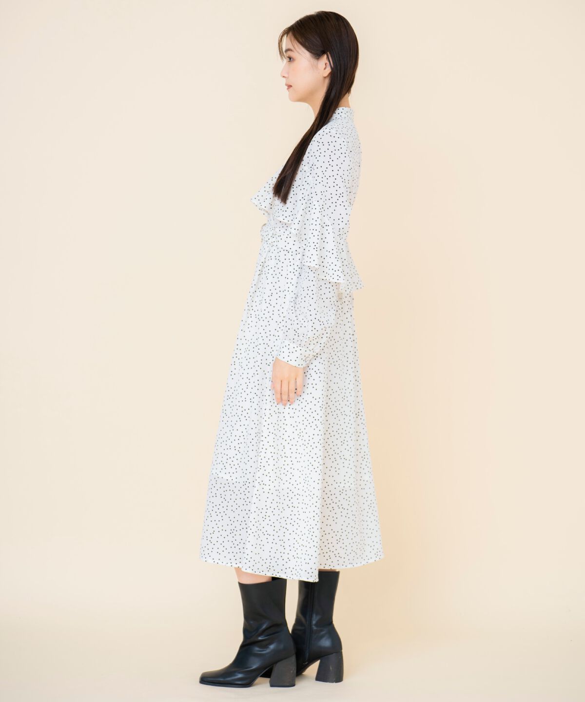 REDYAZEL「ケープフリルワンピース」|ワンピース|