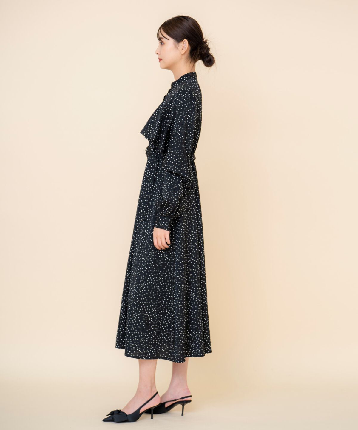 REDYAZEL「ケープフリルワンピース」|ワンピース|