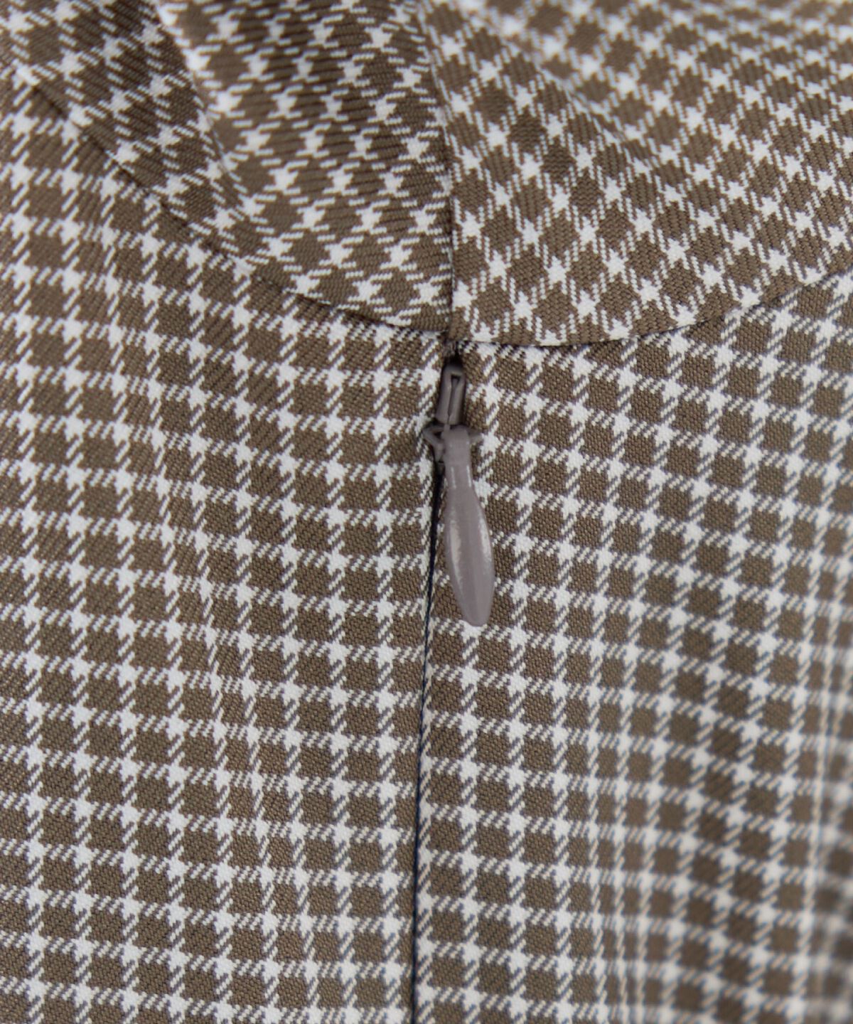 REDYAZEL「ギンガムチェック襟つきミニワンピース」|ワンピース|