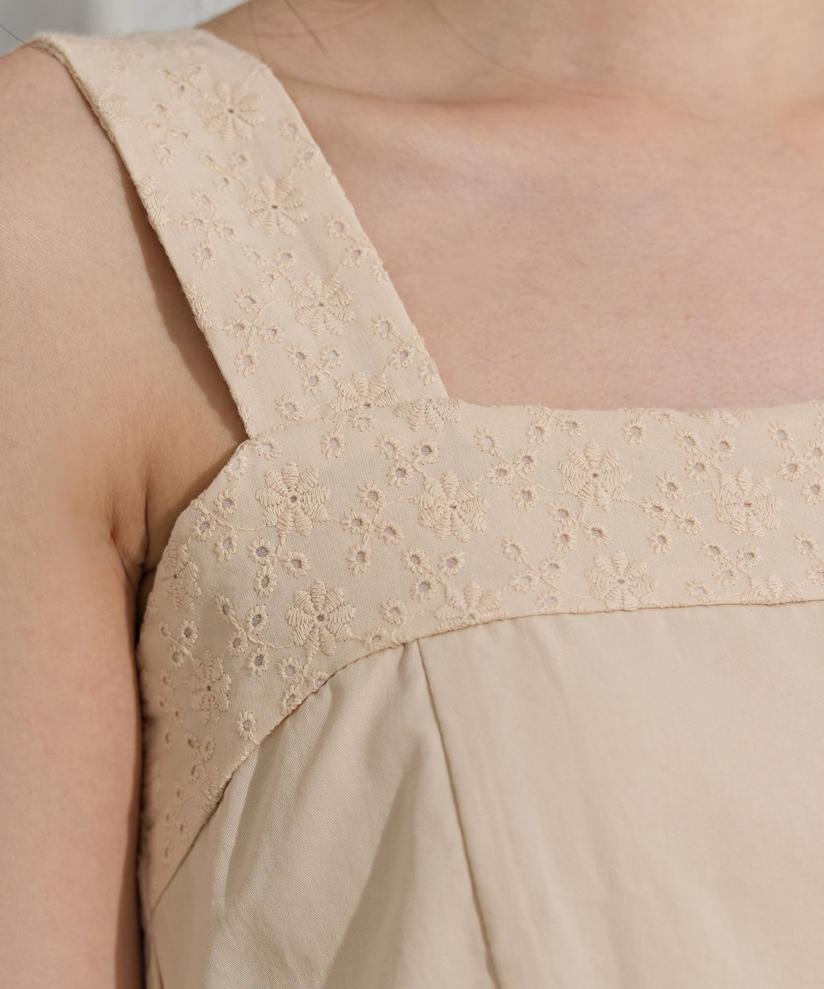 REDYAZEL「コットンレースティアードワンピース」|ワンピース|