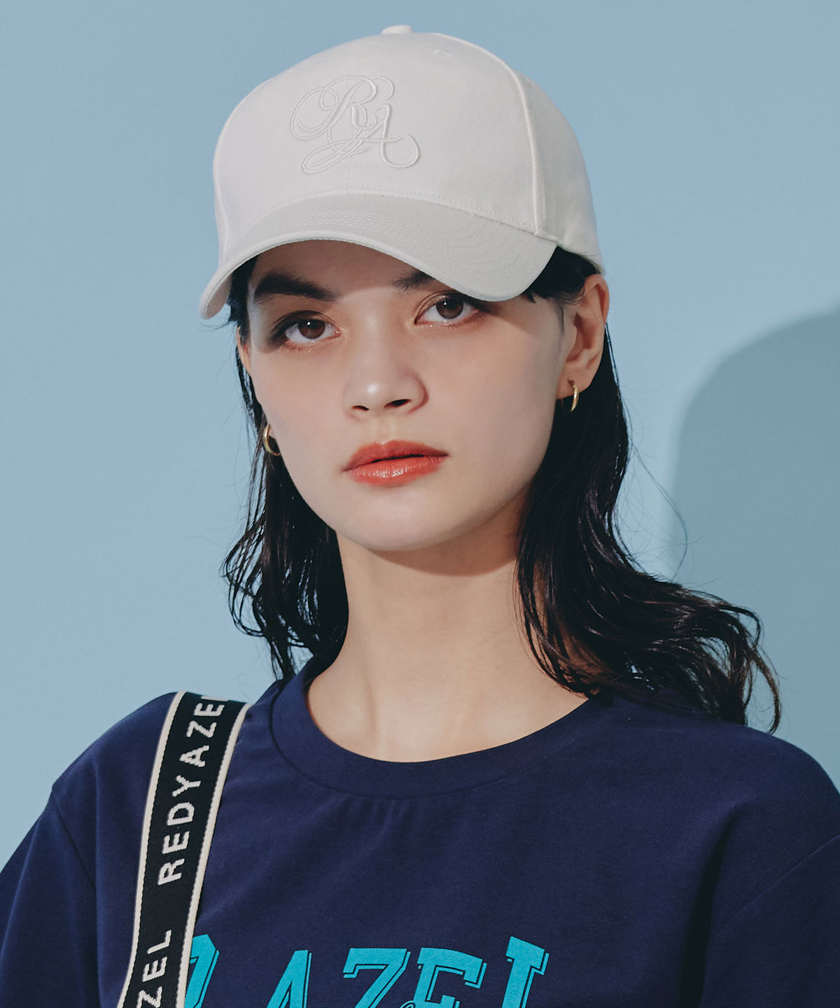 REDYAZEL「オリジナルロゴ刺繍キャップ」|その他|ホワイト