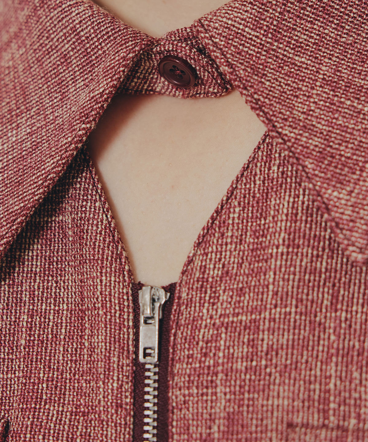 REDYAZEL「カラーミックスフロントZIPワンピース」|ワンピース|