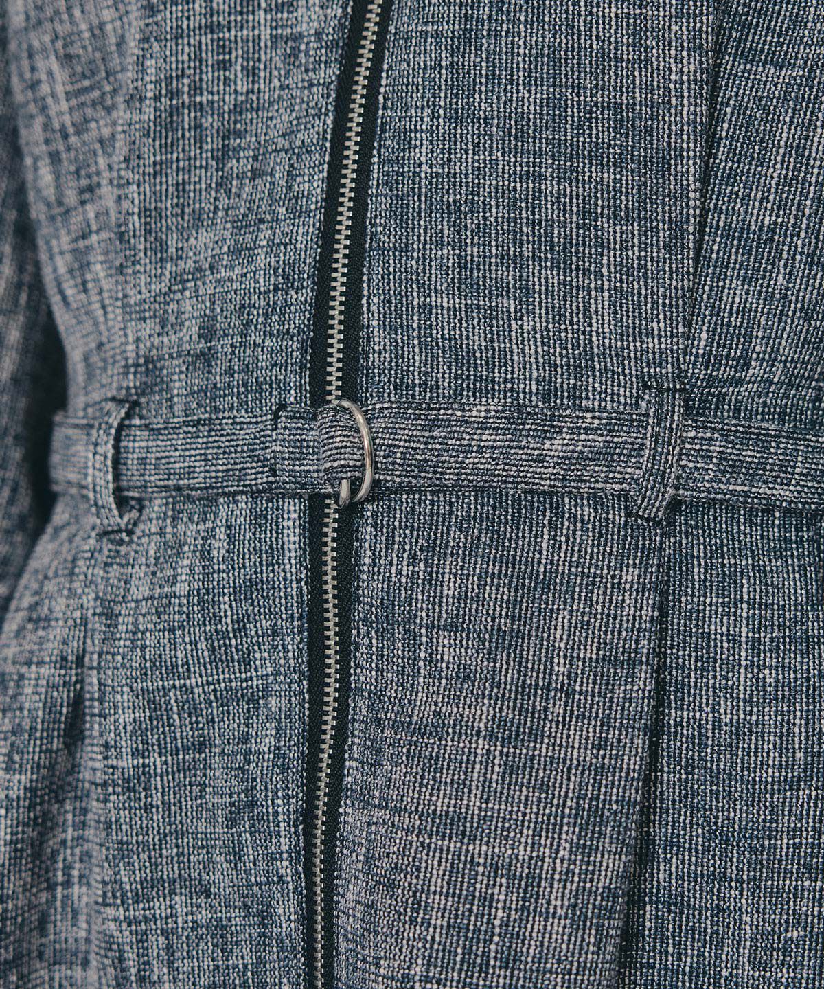 REDYAZEL「カラーミックスフロントZIPワンピース」|ワンピース|