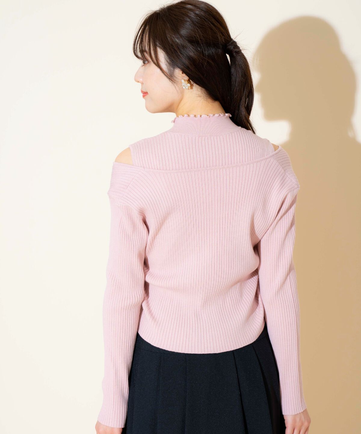 WILLSELECTION「ロゴ刺繍アンサンブル」|ニット・セーター|