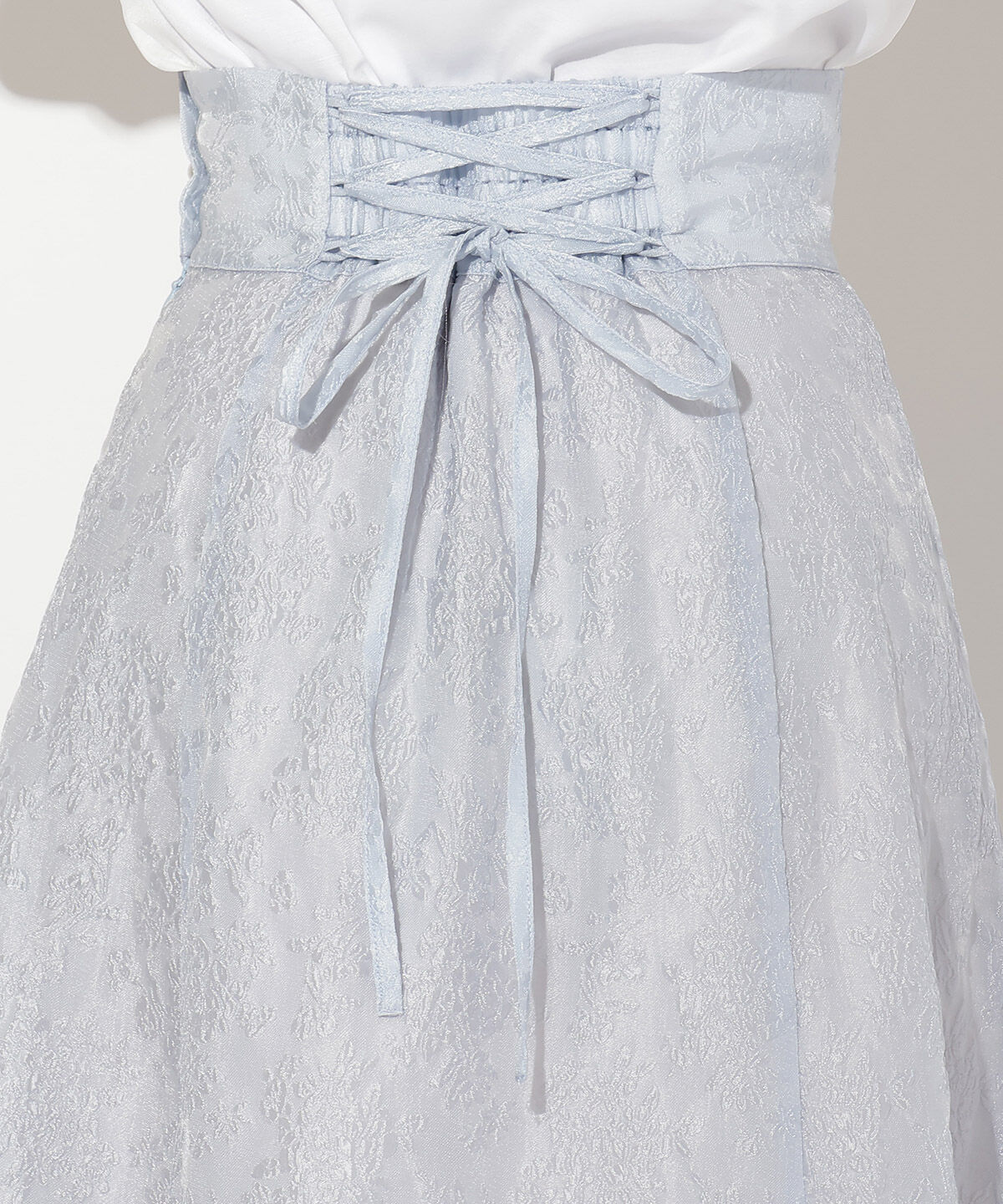 WILLSELECTION「エンボスジャガードフレアスカート」|フレア|