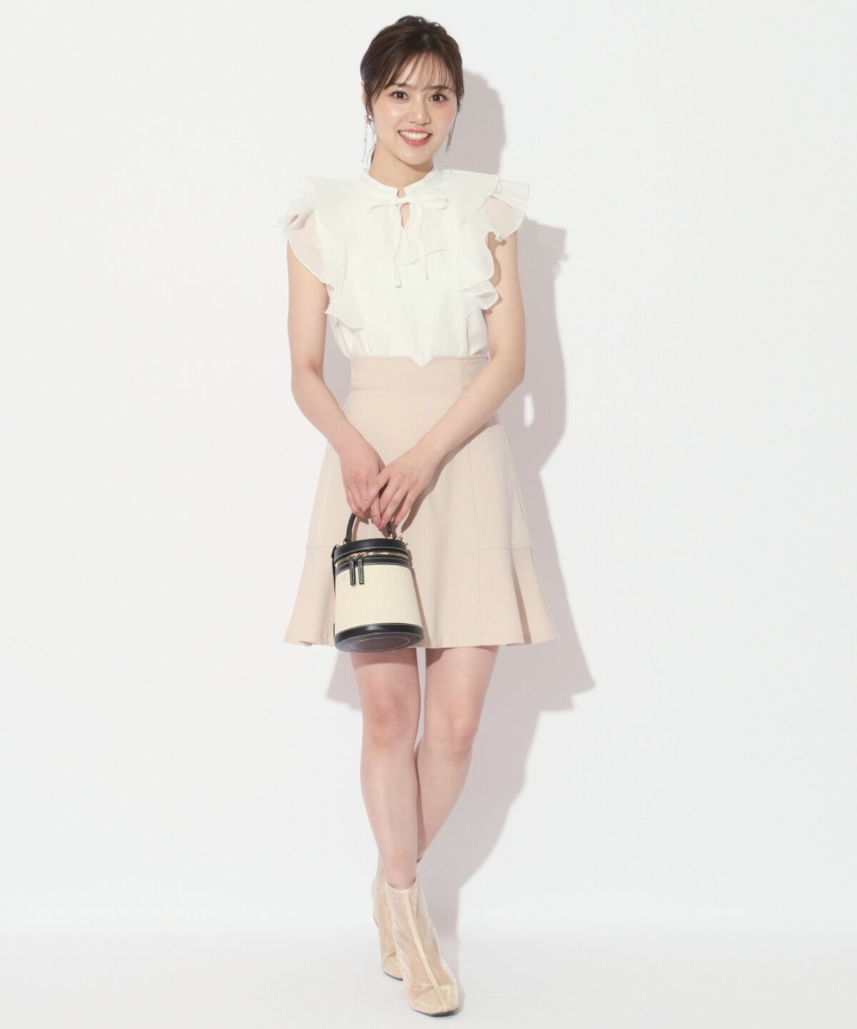 WILLSELECTION「フレアヘムミニスカート」|フレア|