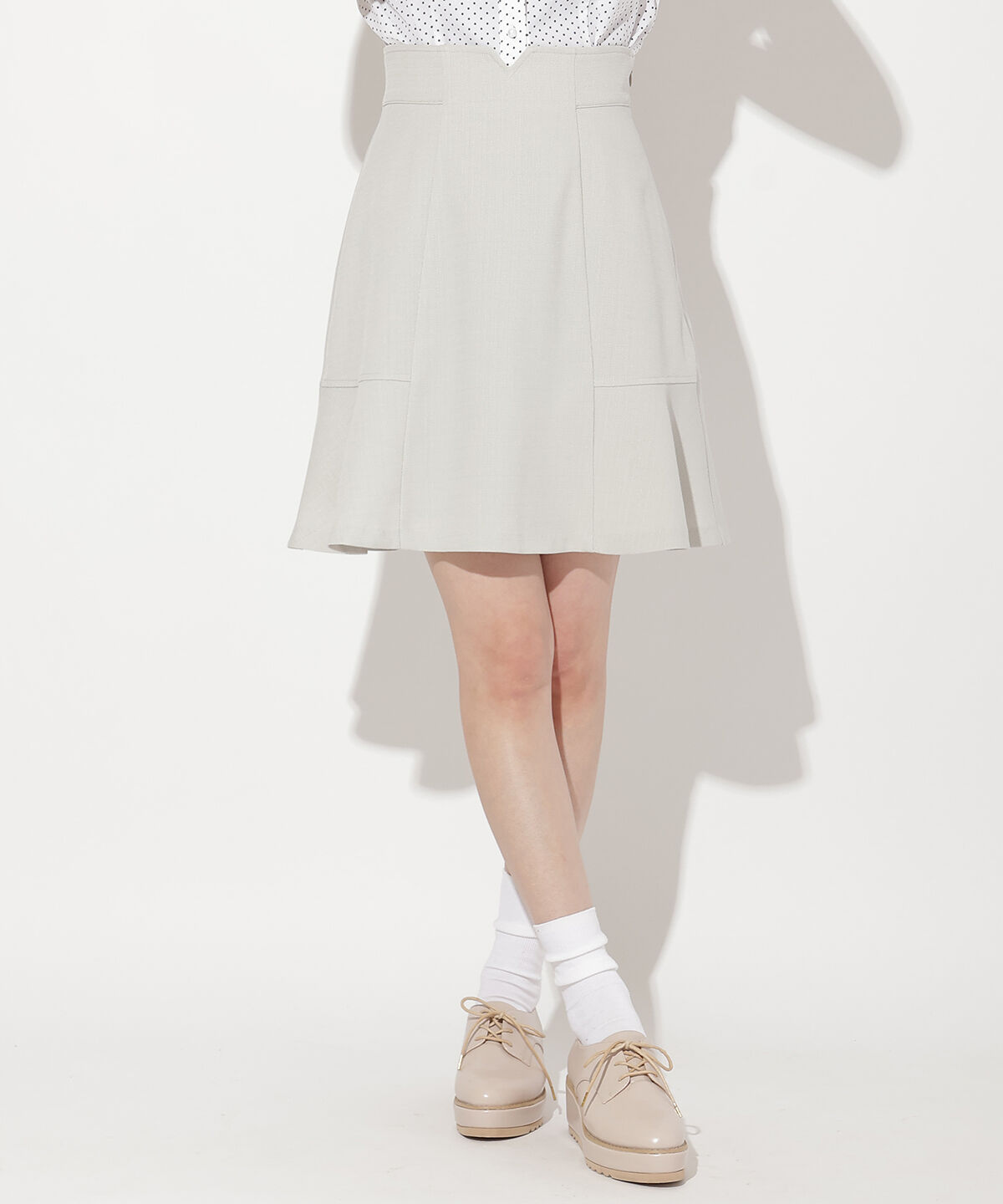 WILLSELECTION「フレアヘムミニスカート」|フレア|