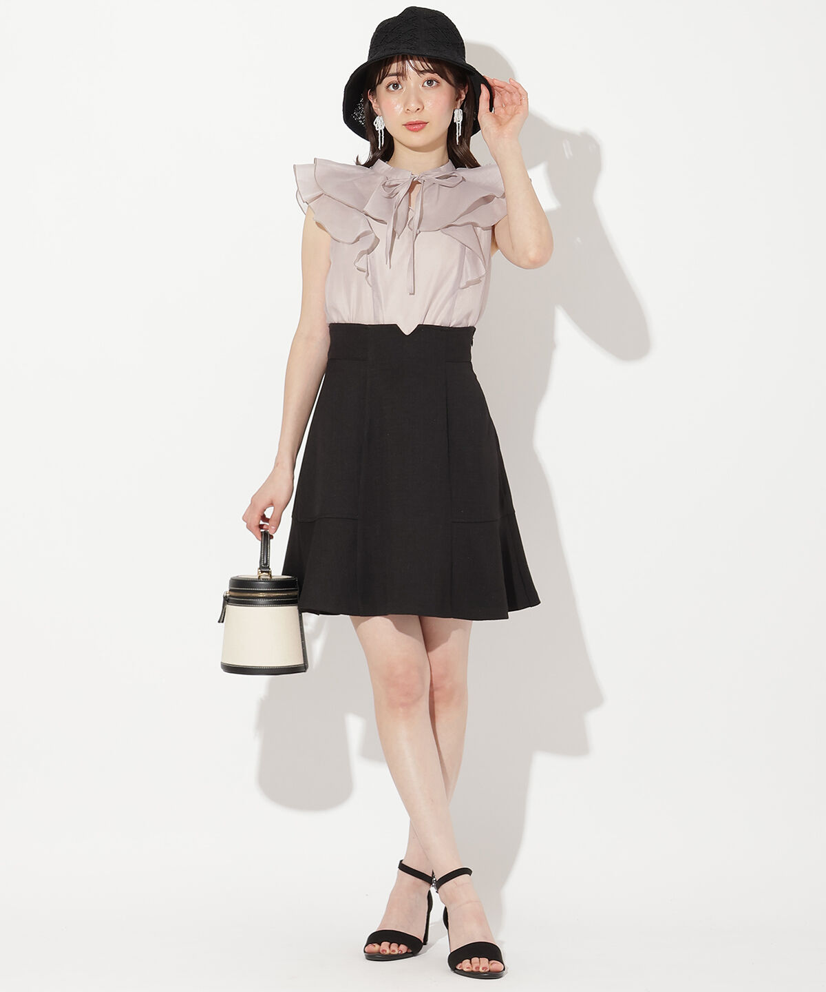 WILLSELECTION「フレアヘムミニスカート」|フレア|