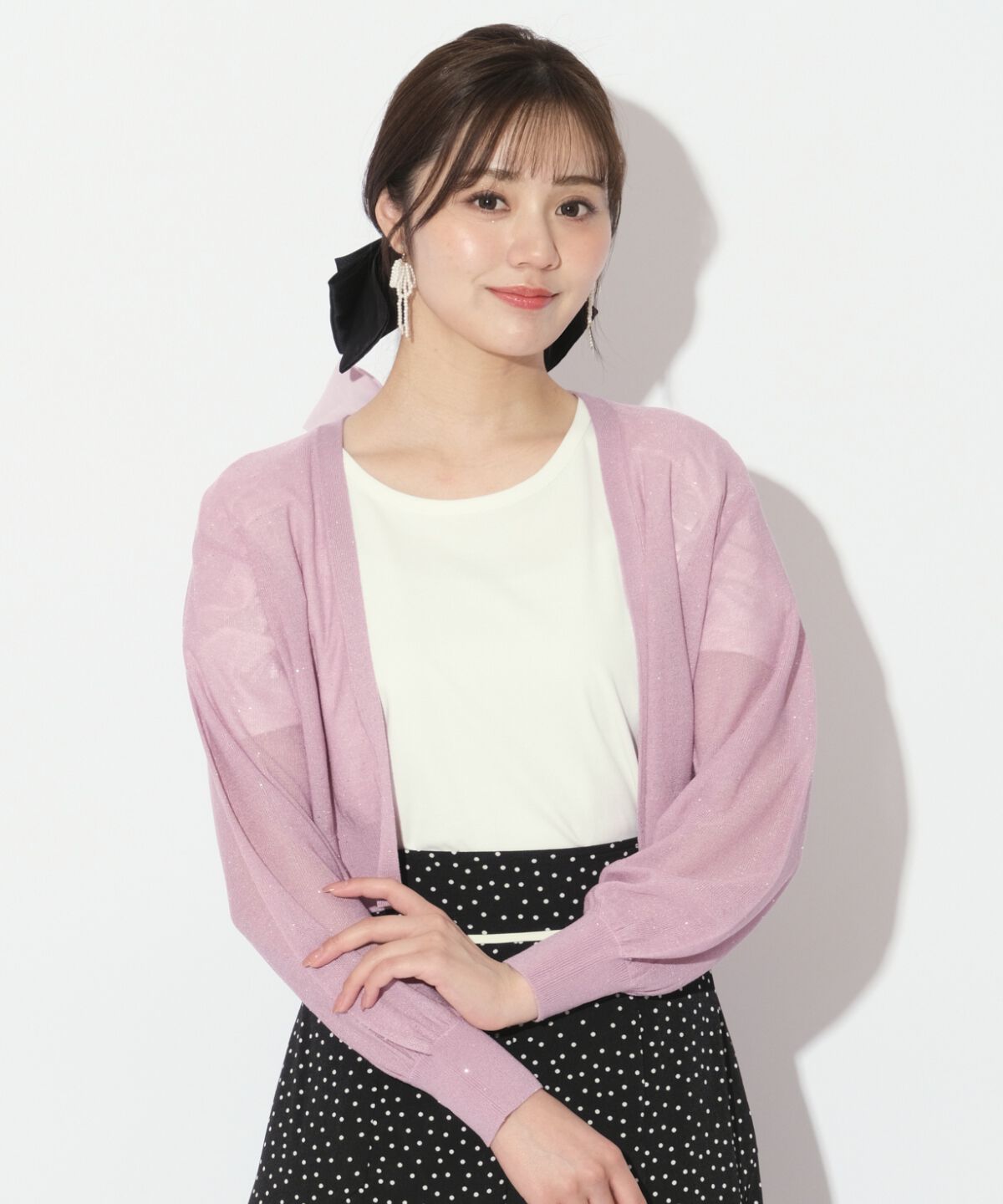 WILLSELECTION「スパンコールボレロ」|カーディガン|