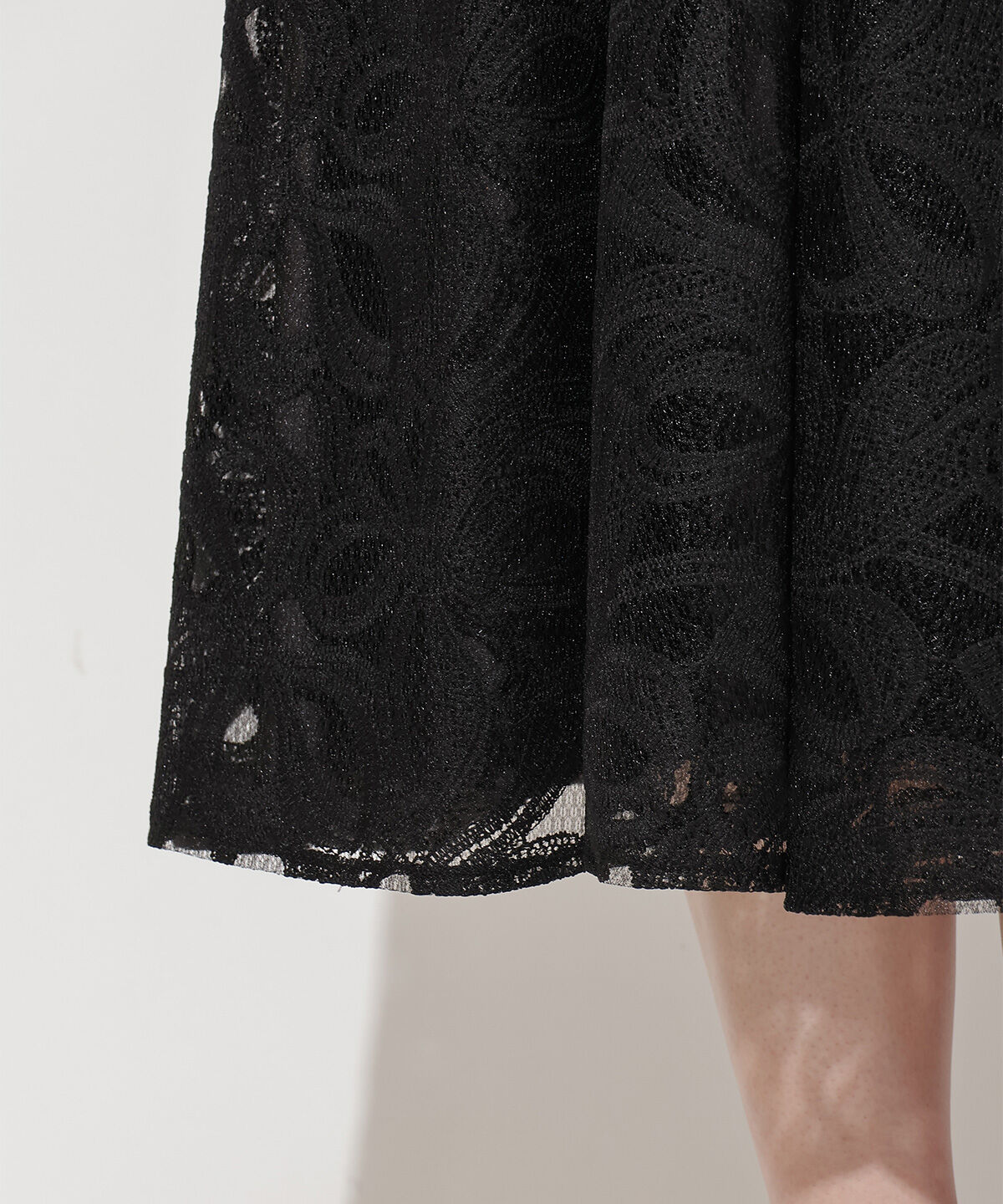 WILLSELECTION「リボンレーススカート」|フレア|