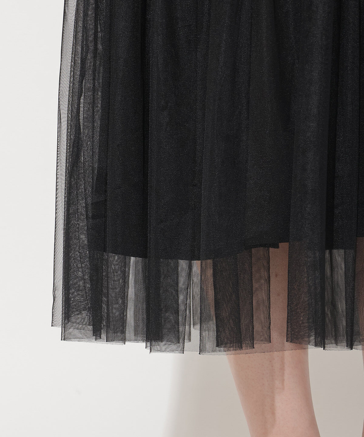 WILLSELECTION「ショルダーリボンチュールティアードワンピース」|ワンピース|