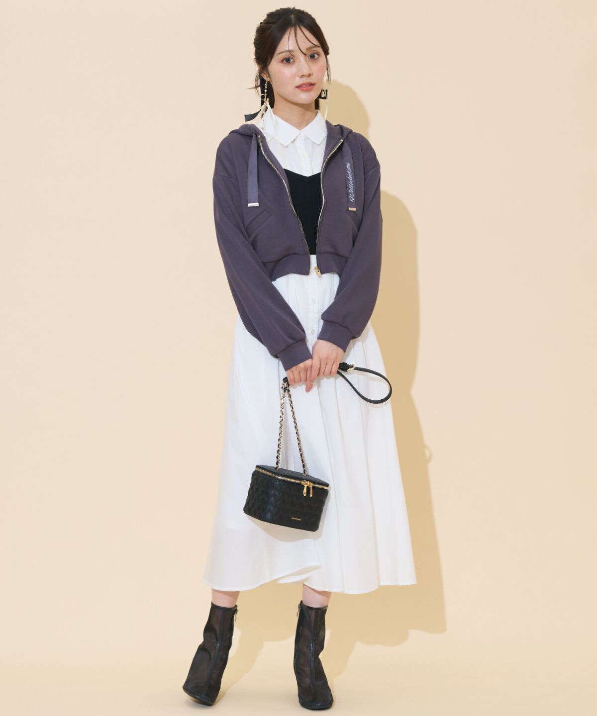 WILLSELECTION「ロゴテープパーカー」|パーカー|