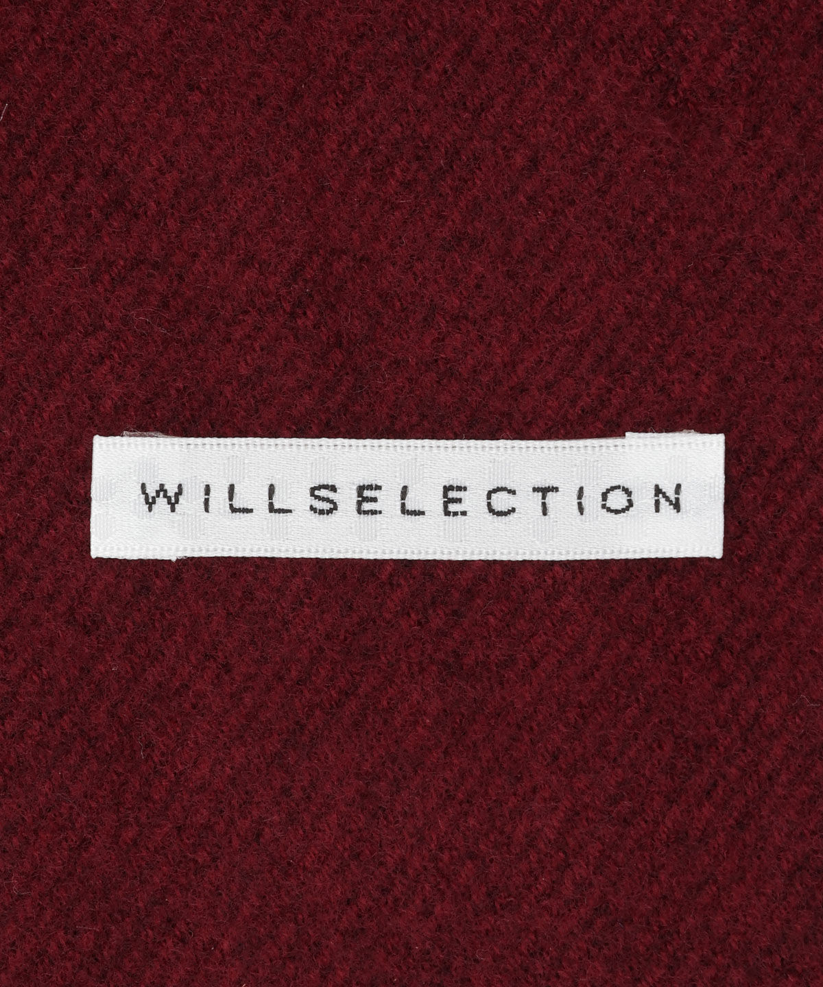 WILLSELECTION「フリンジストール」|マフラー|