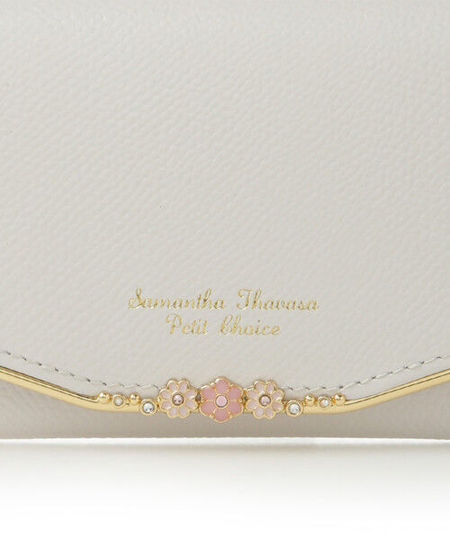 Samantha Thavasa Petit Choice「フラワーバー マルチパスケース」|名刺入れ・カードケース|