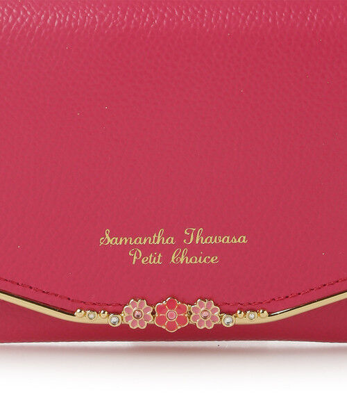 Samantha Thavasa Petit Choice「フラワーバー マルチパスケース」|名刺入れ・カードケース|