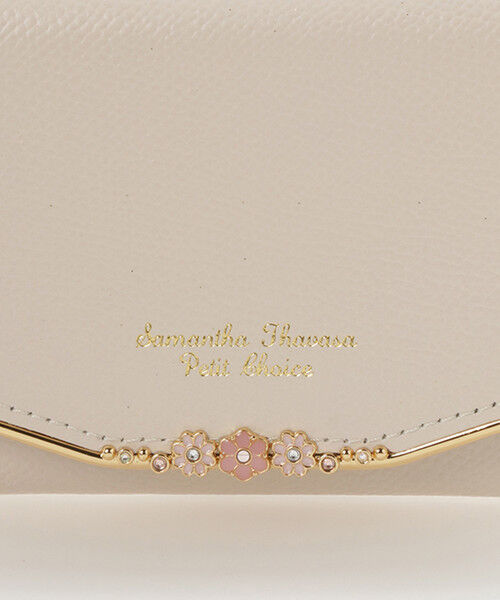 Samantha Thavasa Petit Choice「フラワーバー マルチパスケース」|名刺入れ・カードケース|