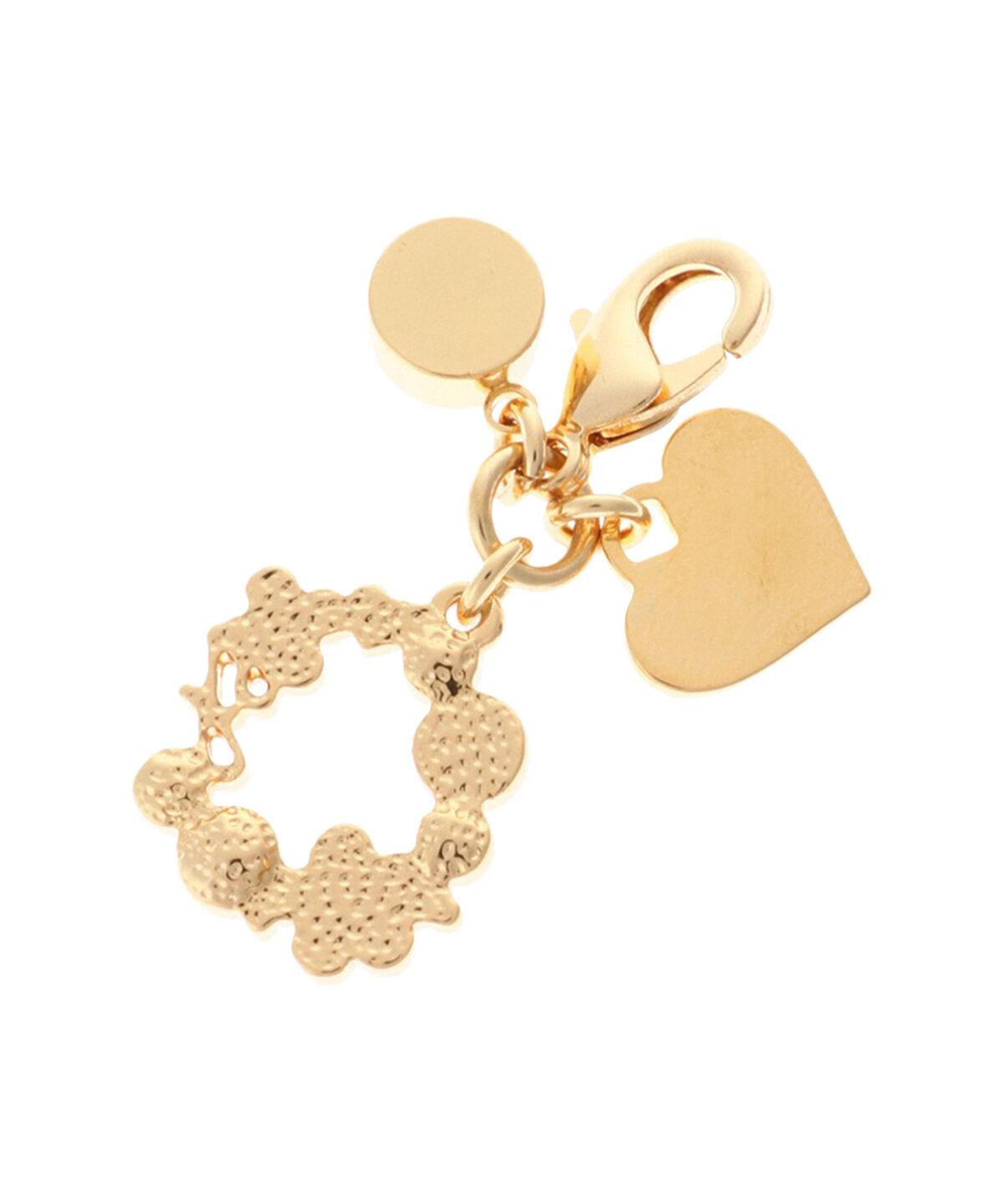 Samantha Thavasa Petit Choice「フラワーリングファスナーチャーム　Y」|チャーム・キーホルダー|