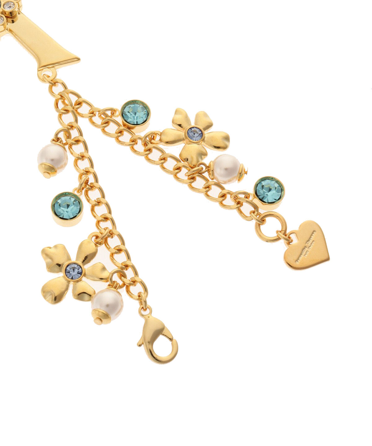 Samantha Thavasa Petit Choice「カラーストーンイニシャル バッグチャーム Y」|チャーム・キーホルダー|