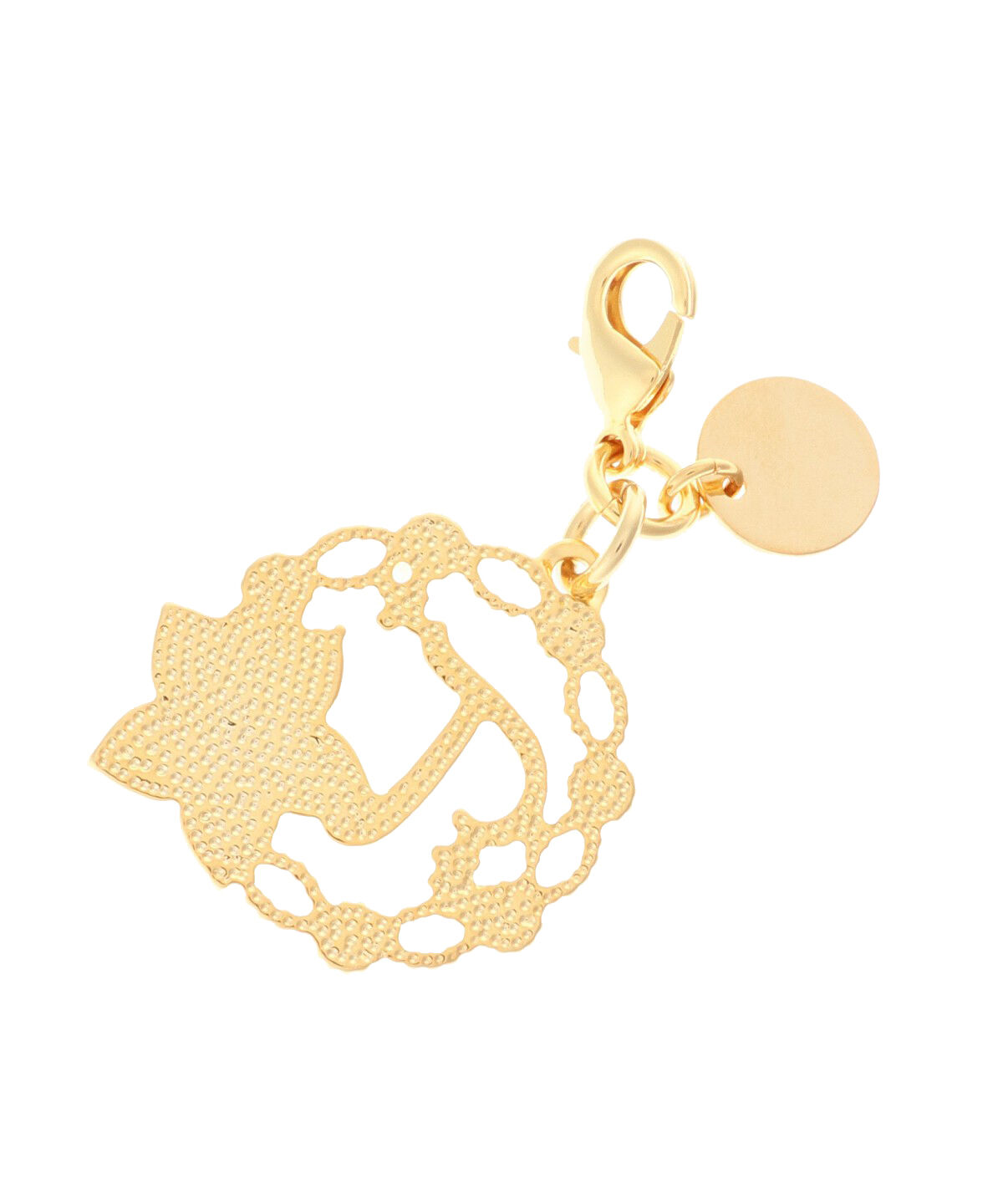 Samantha Thavasa Petit Choice「スノーフラワーファスナーチャーム　T」|チャーム・キーホルダー|