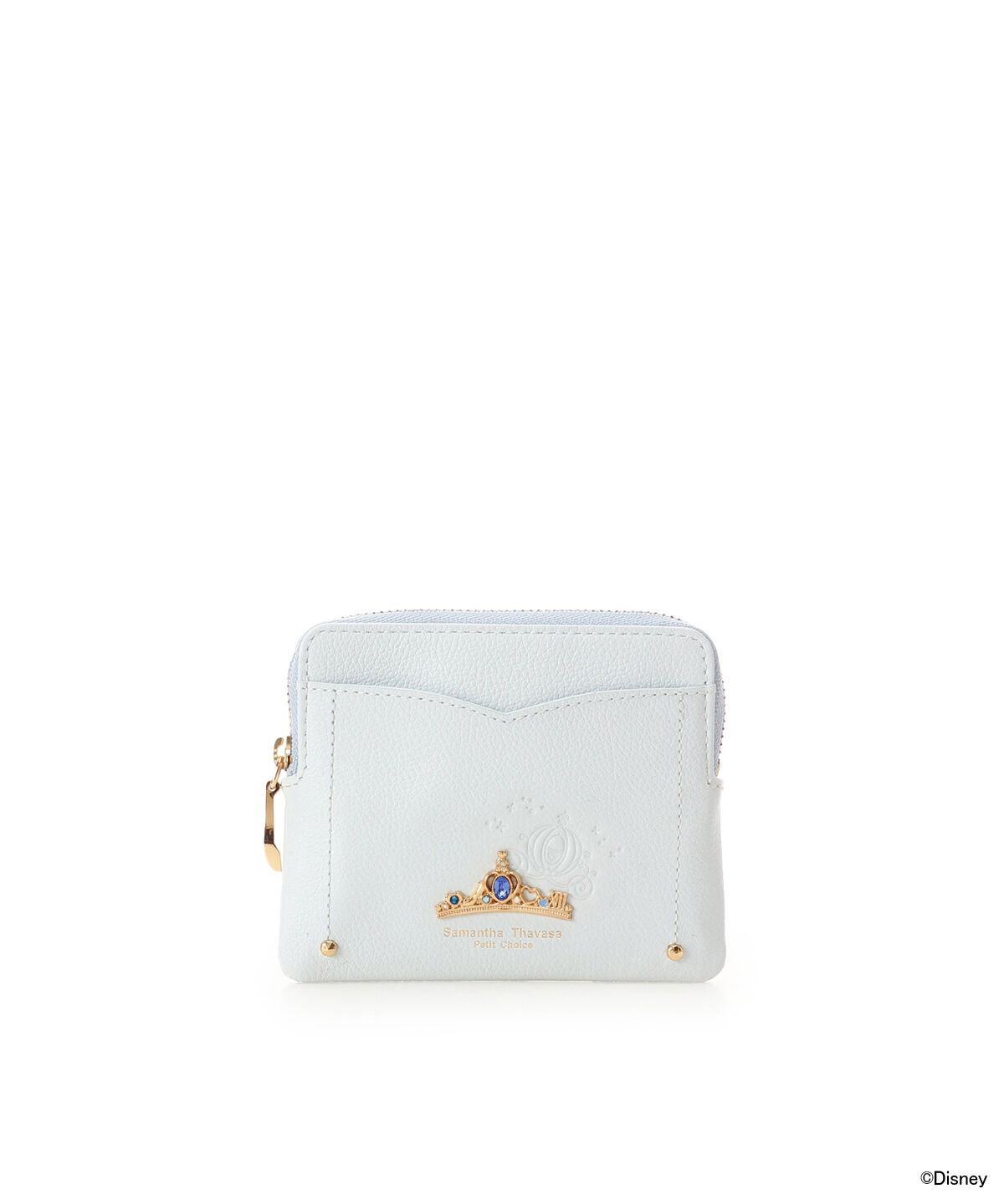 Samantha Thavasa Petit Choice「「ディズニープリンセスコレクション」フラグメントケース」|コインケース|ライトブルー