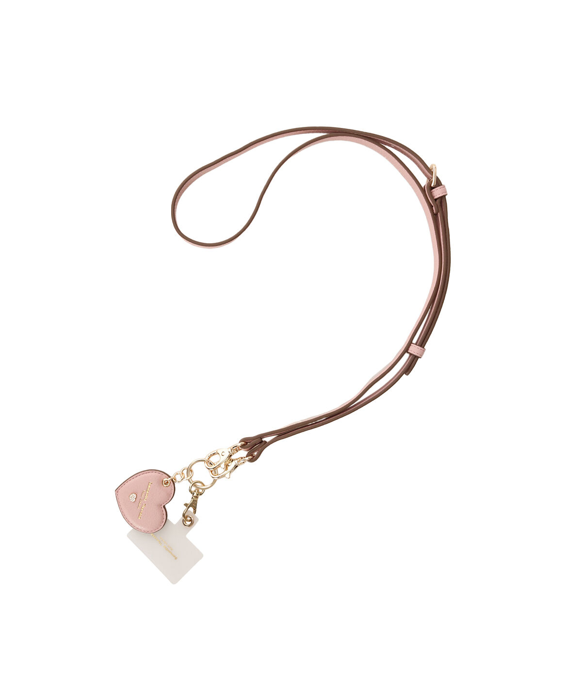 Samantha Thavasa Petit Choice「カラフルハート スマホストラップ」|モバイルケース|ﾋﾟﾝｸﾍﾞｰｼﾞｭ