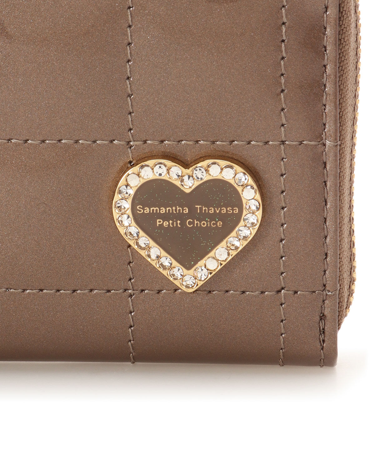 Samantha Thavasa Petit Choice「エナメルキルティング マルチケース」|コインケース|