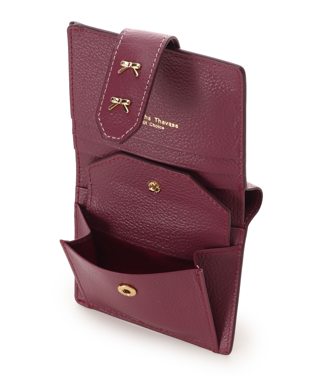 Samantha Thavasa Petit Choice「ダブルリボン ミニ財布」|財布|