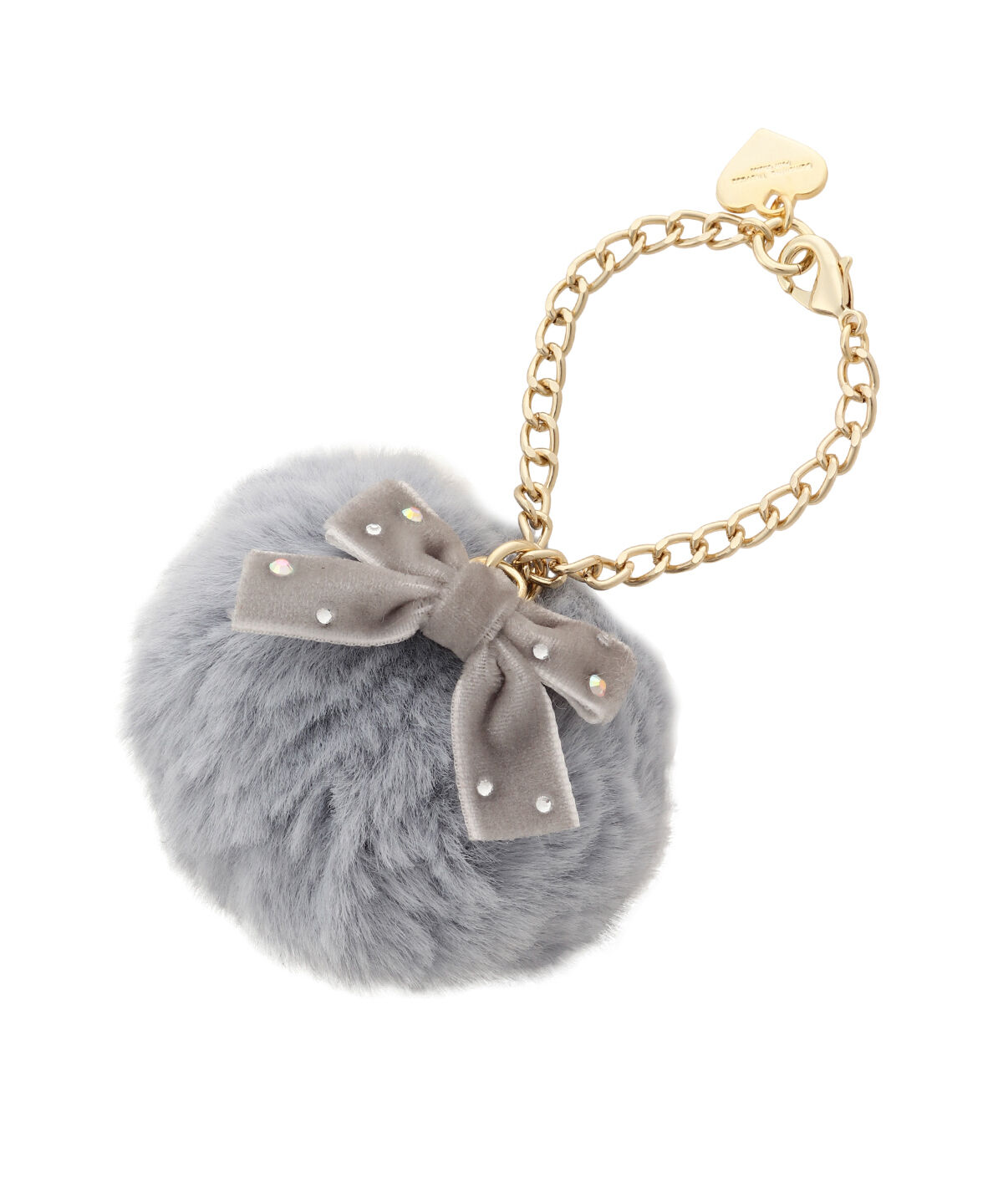 Samantha Thavasa Petit Choice「リボンファーチャーム」|チャーム・キーホルダー|ライトブルー