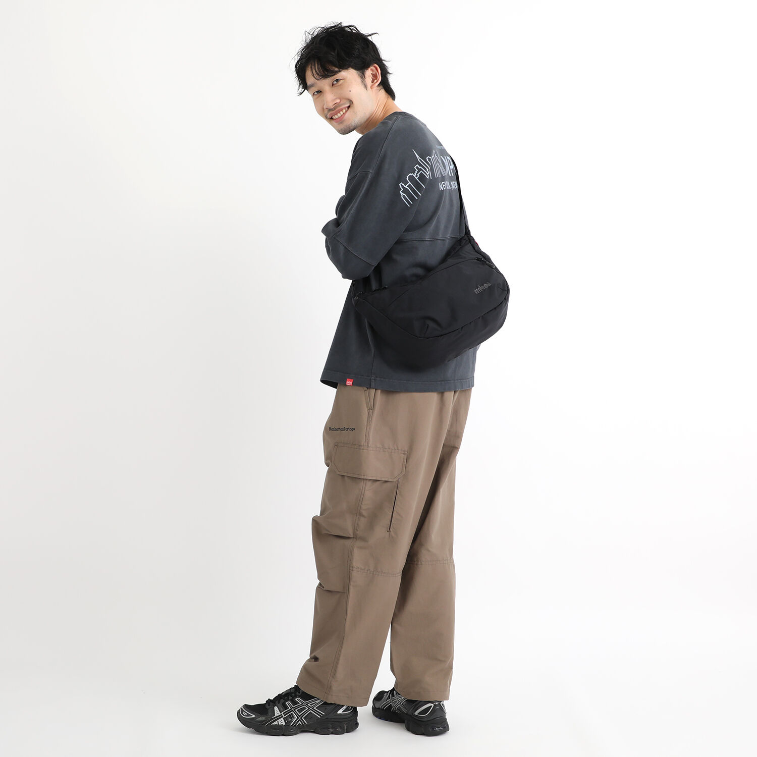 Manhattan Portage「Duet Shoulder Bag Nylon Tussah Quill」|ショルダー・メッセンジャー|