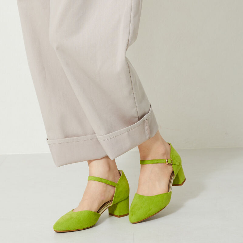 ORiental TRaffic「セパレートパンプス/35101」|サンダル|GREEN