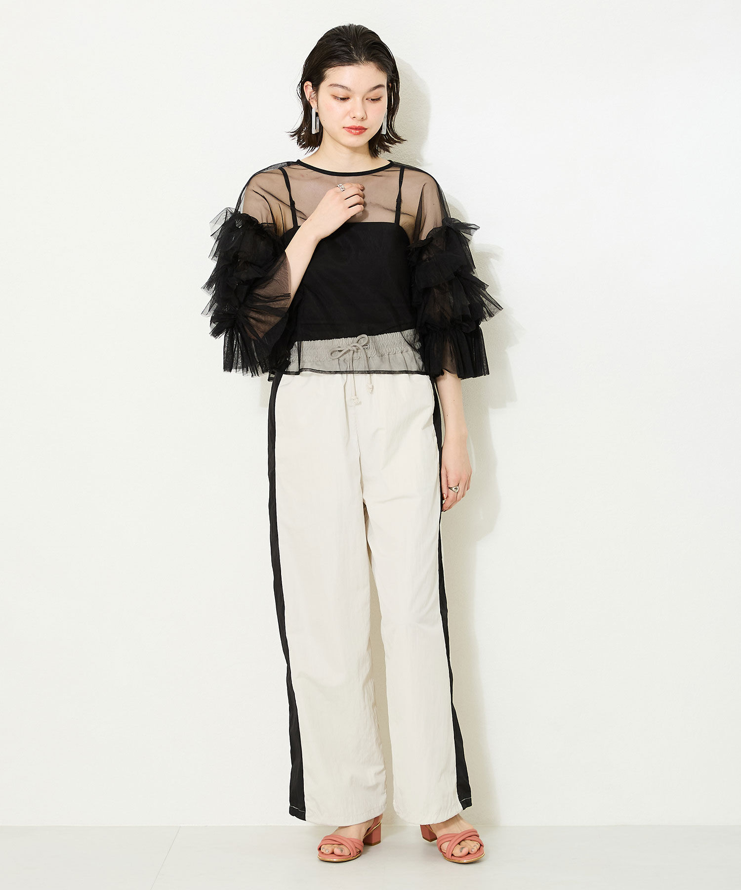 WA Oriental TRaffic「【アウトレット価格】パデットクロスベルトサンダル/42210」|サンダル|