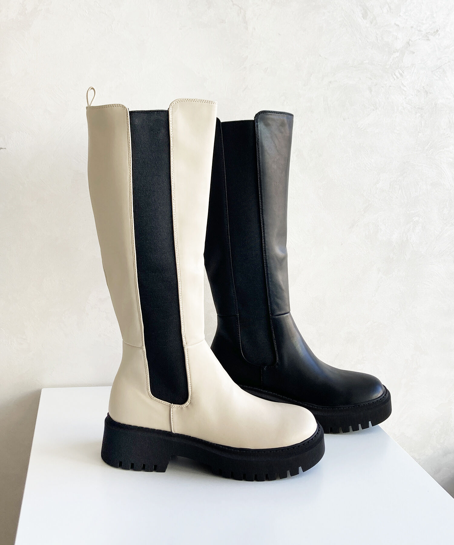 ORiental TRaffic「サイドゴアロングブーツ/31485」|ロングブーツ|