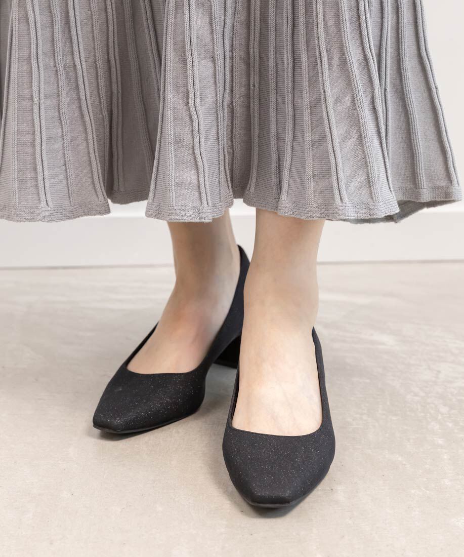  「3WAYスクエアトゥパンプス」|パンプス|