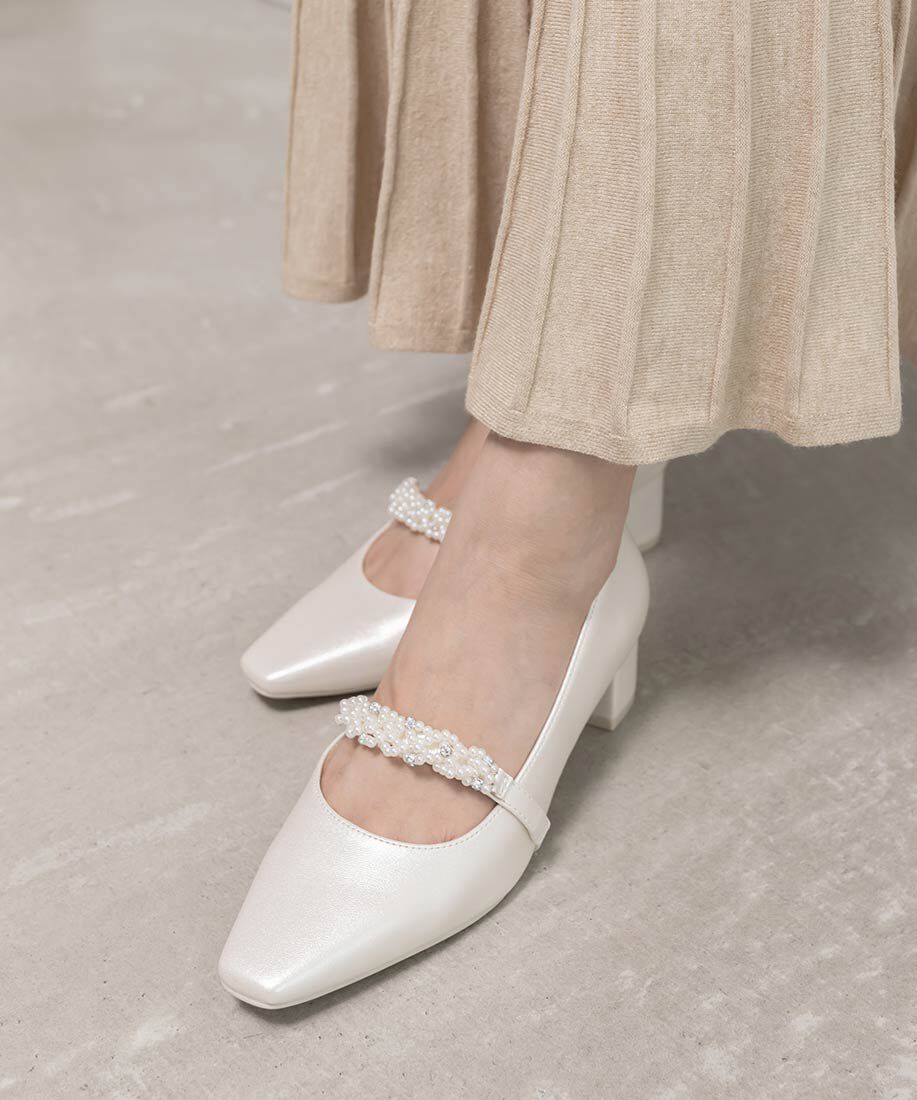  「3WAYスクエアトゥパンプス」|パンプス|