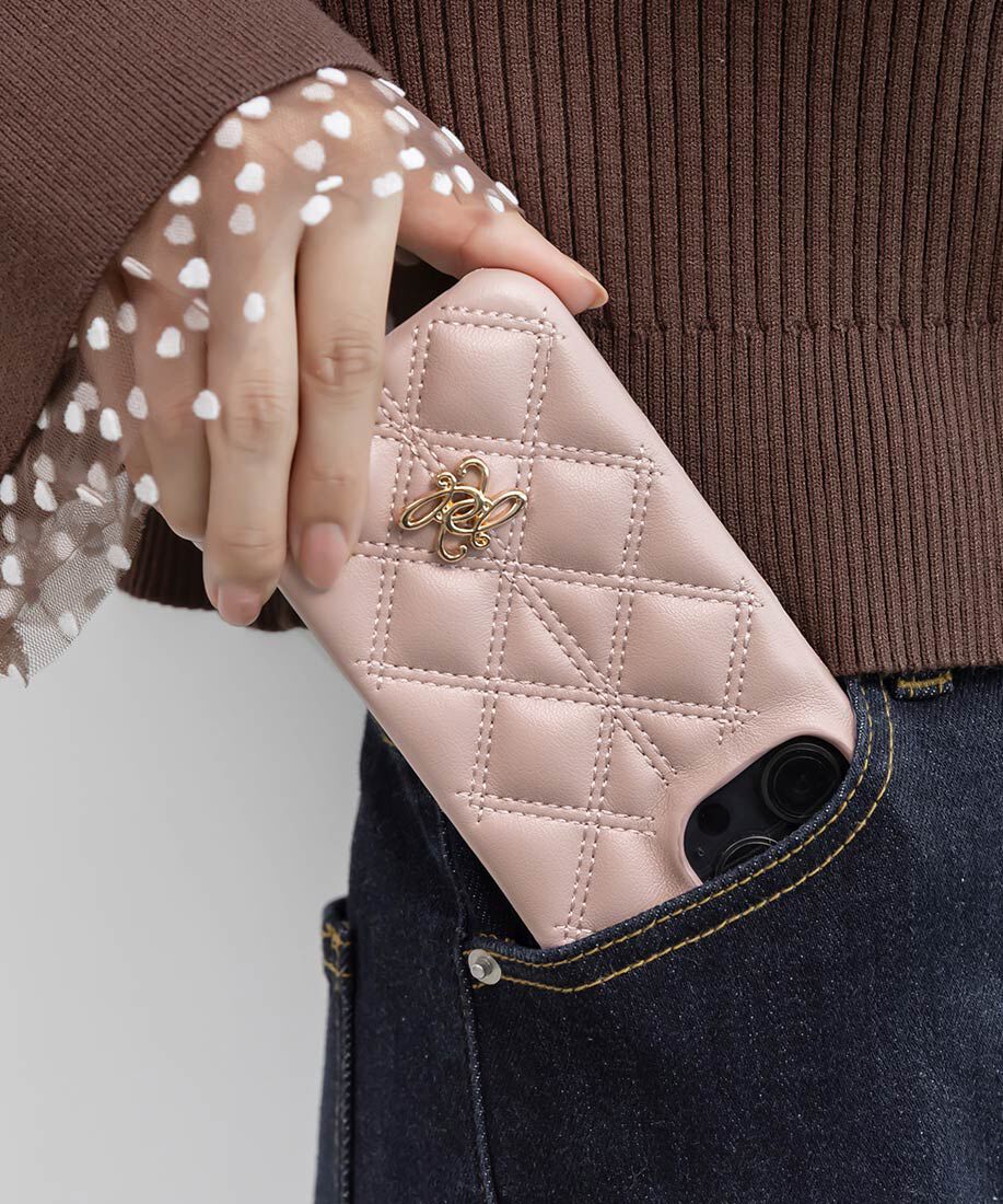  「キルティングスマートフォンケース」|モバイルケース|